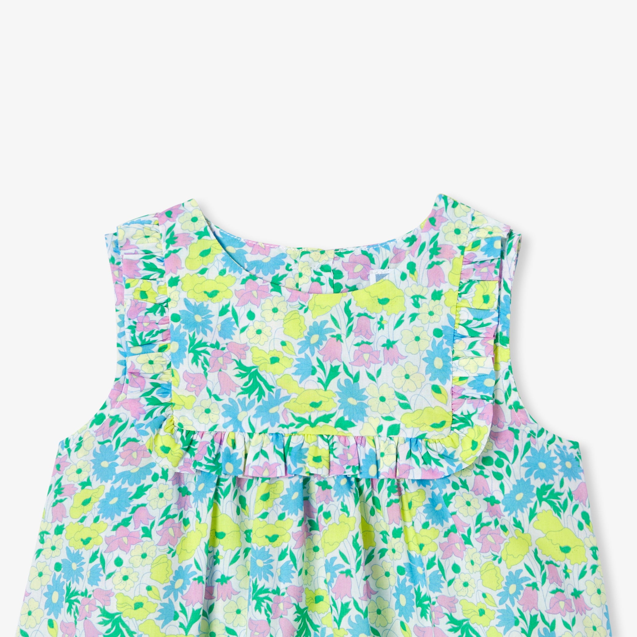 Toddler girl blouse in Liberty fabric