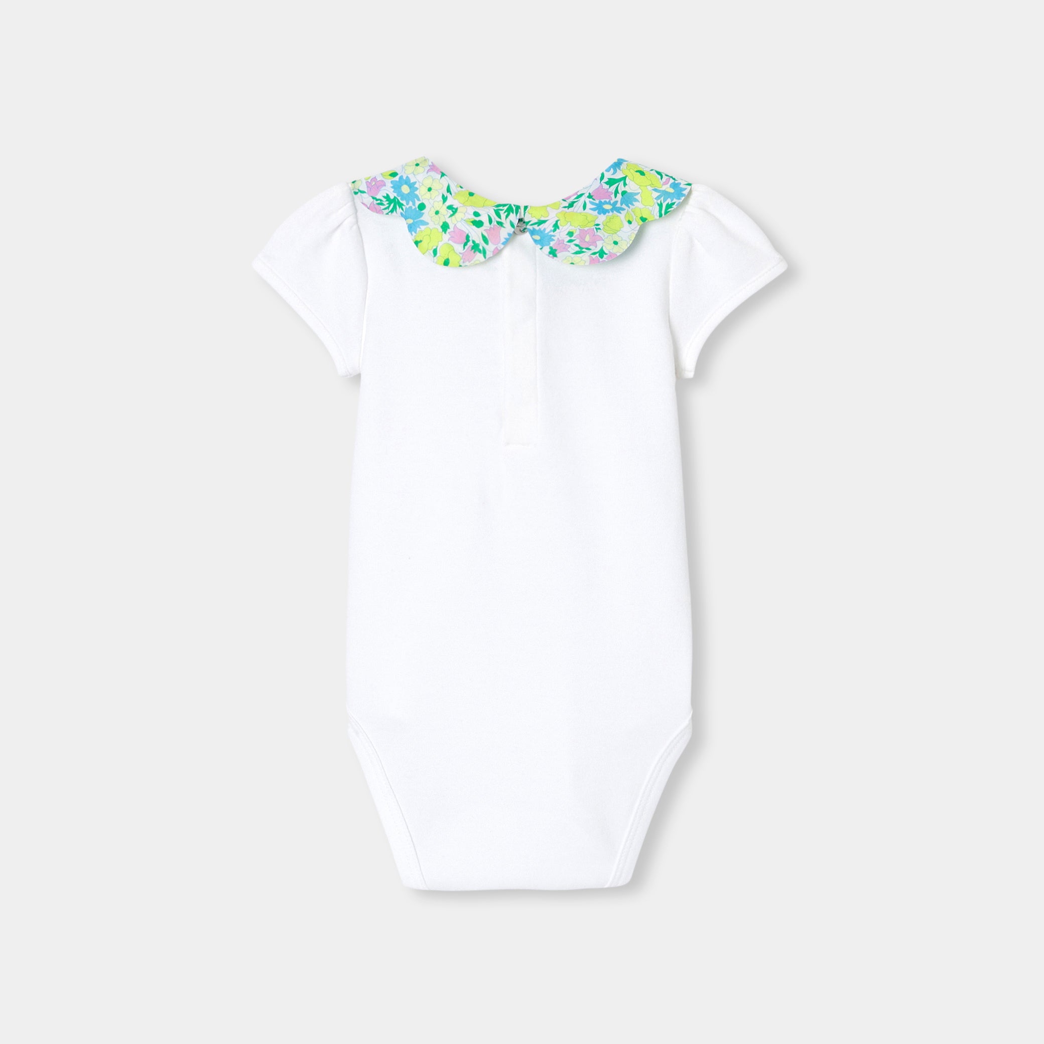 Short-sleeved Toddler girl bodysuit