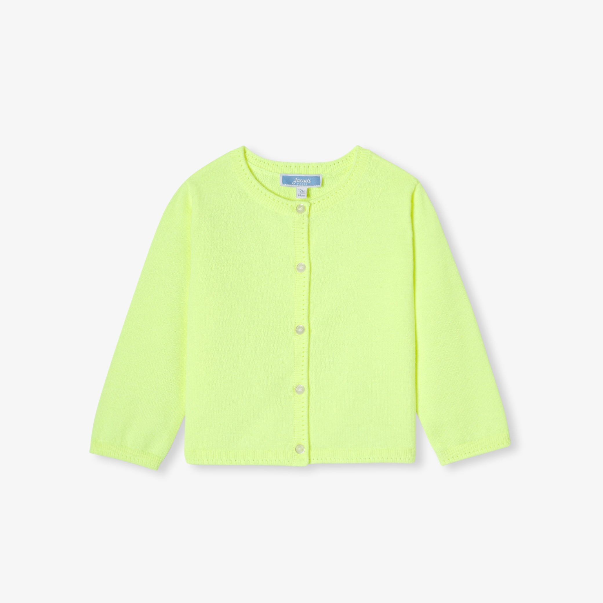 Toddler girl cotton cardigan