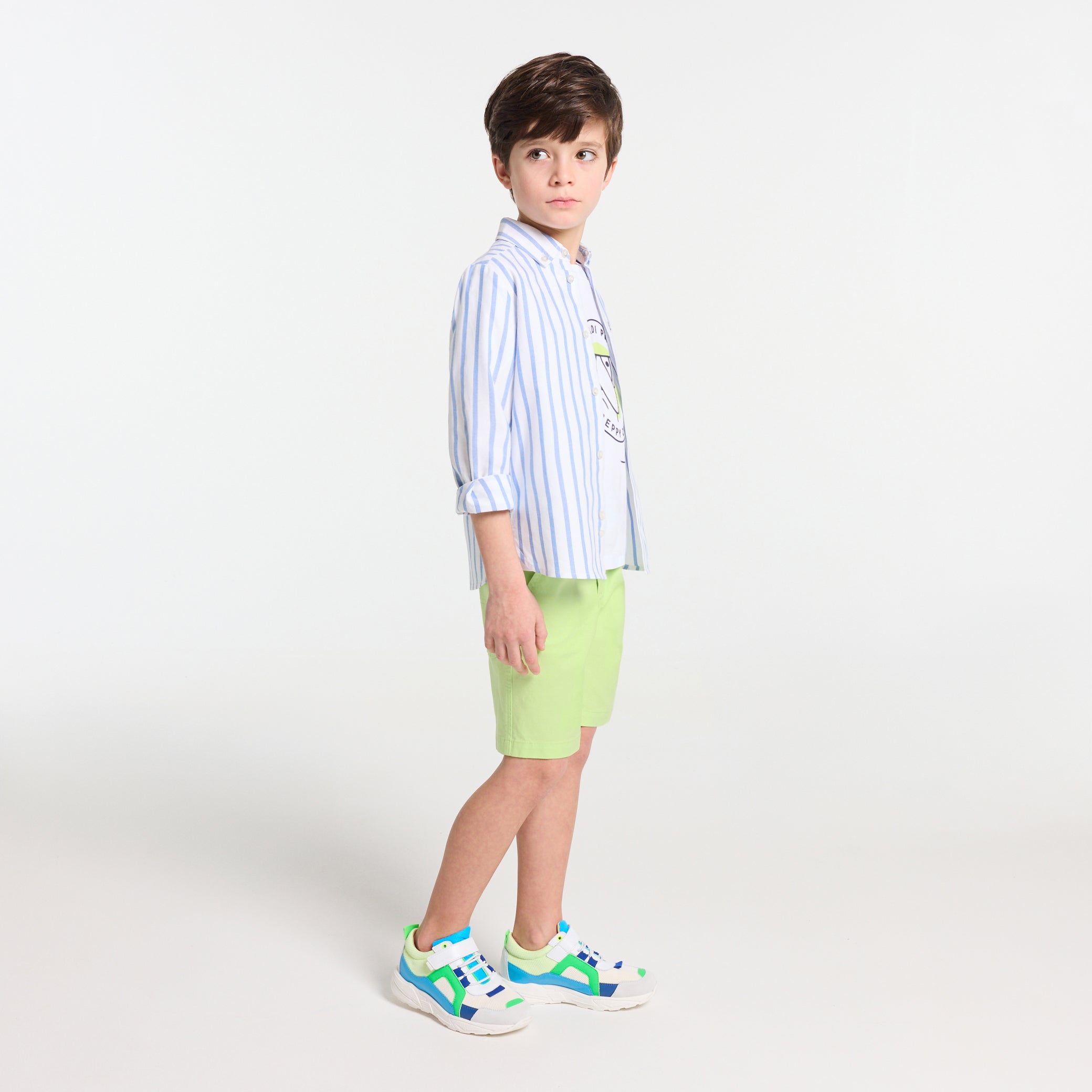 Boy's canvas shorts