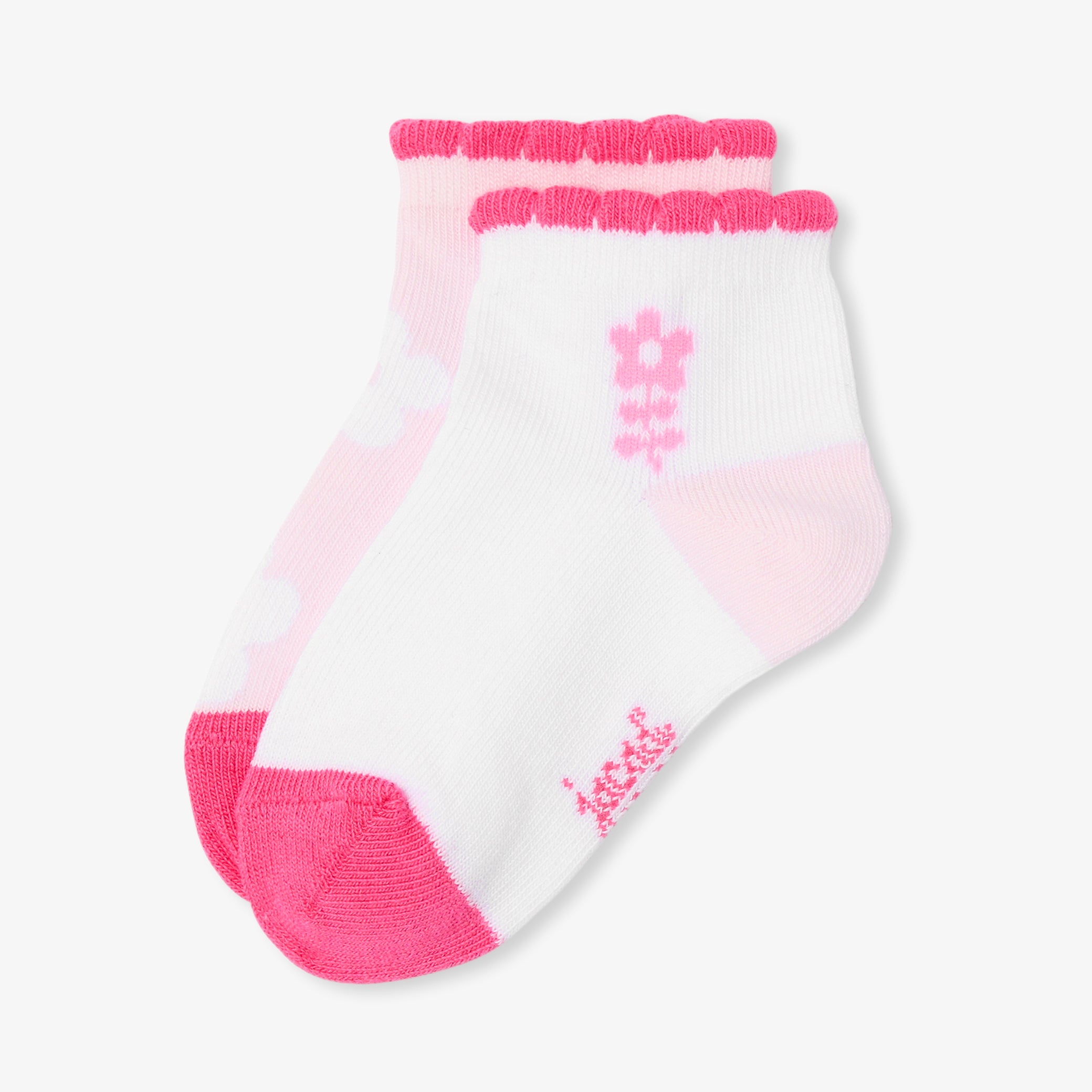 Baby girl duo of socks