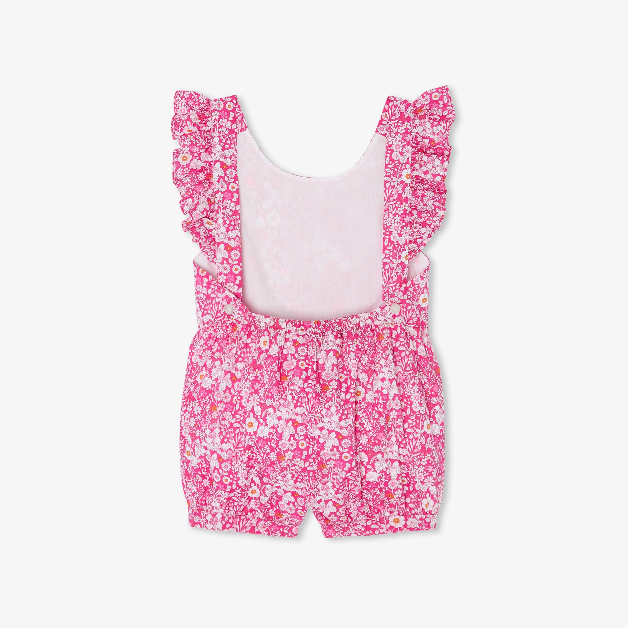 Baby girl romper in Liberty fabric