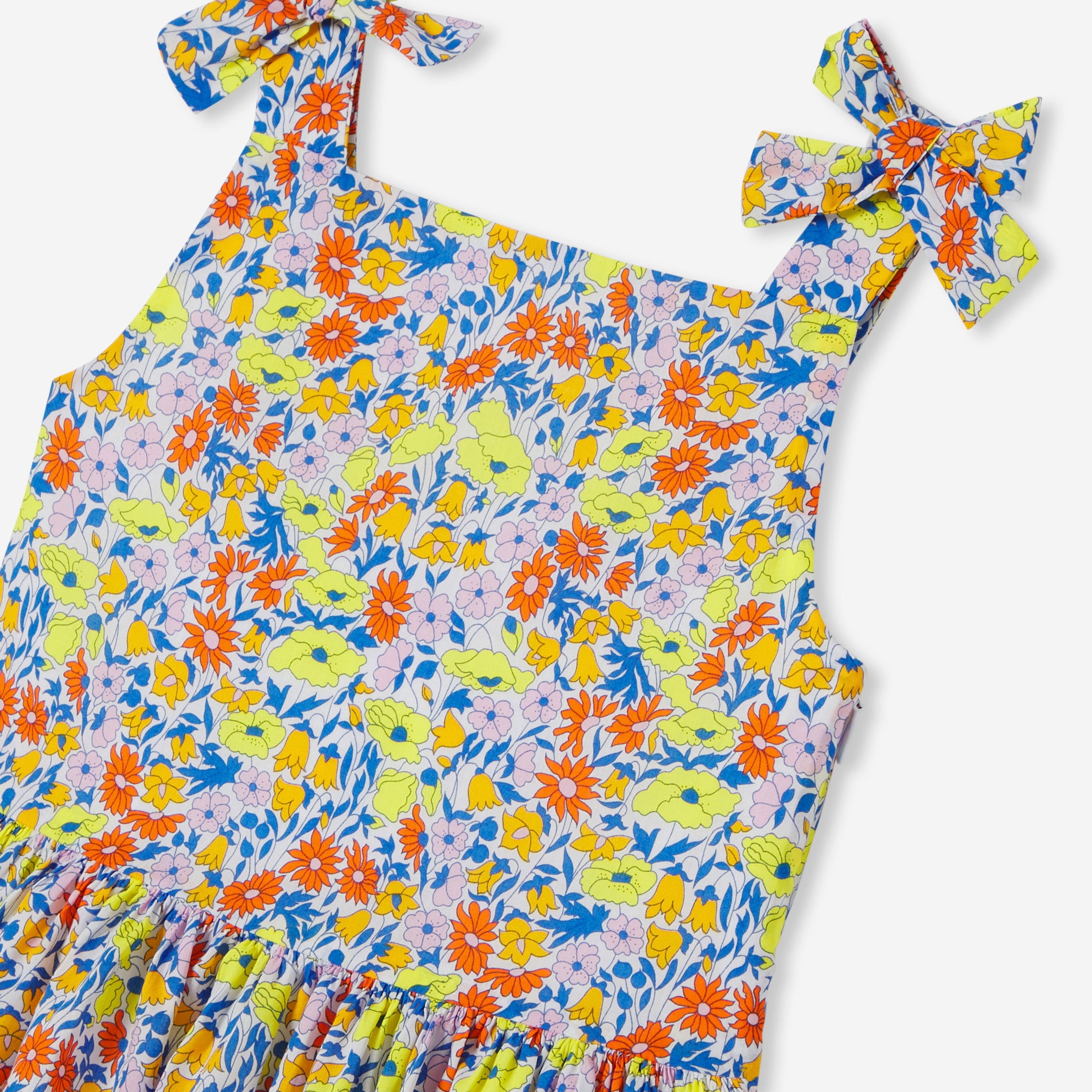 Girl dress in Liberty fabric