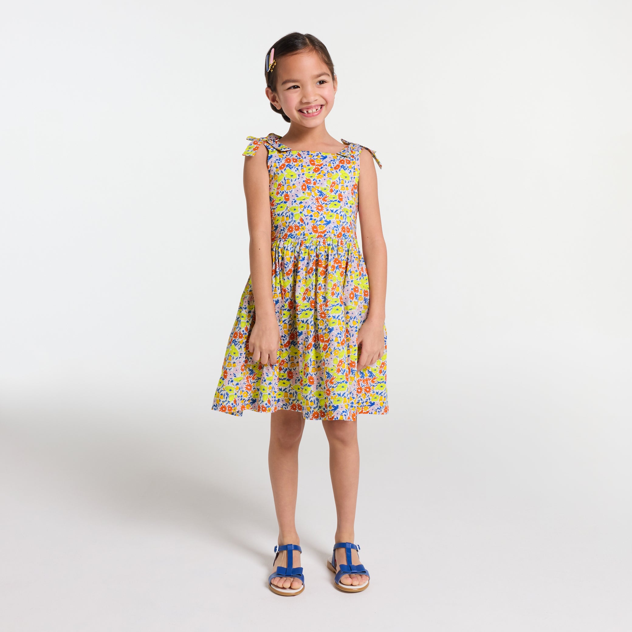 Girl dress in Liberty fabric