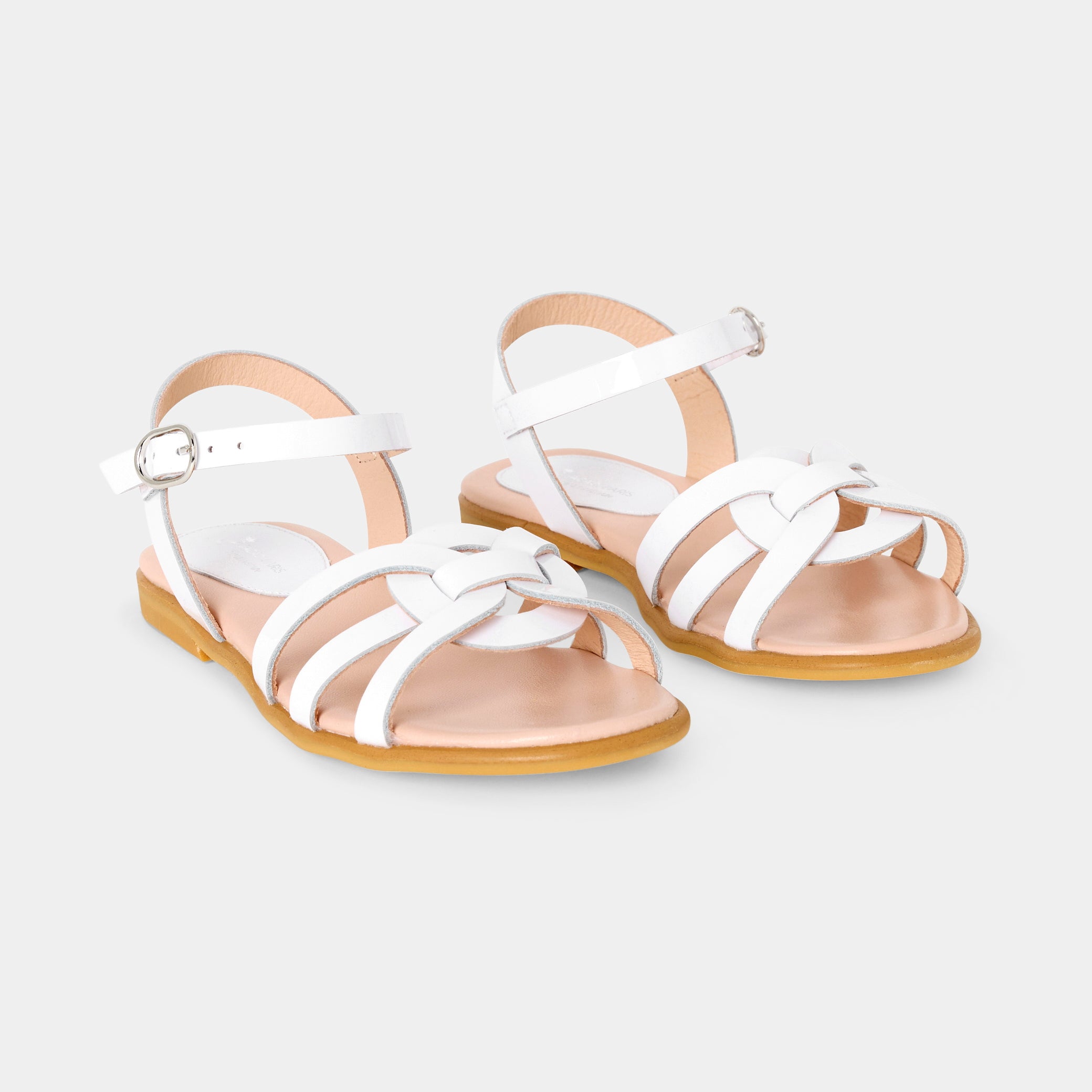 Girl patent leather sandals