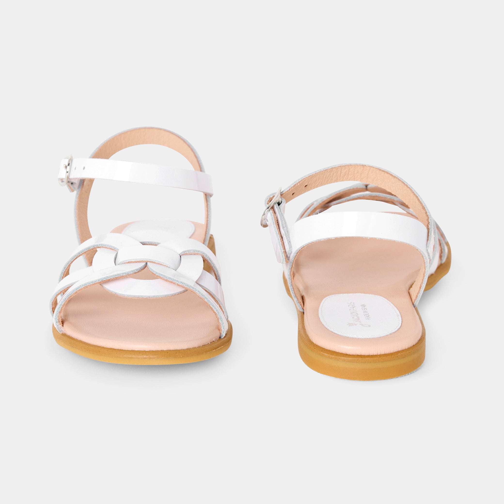 Girl patent leather sandals