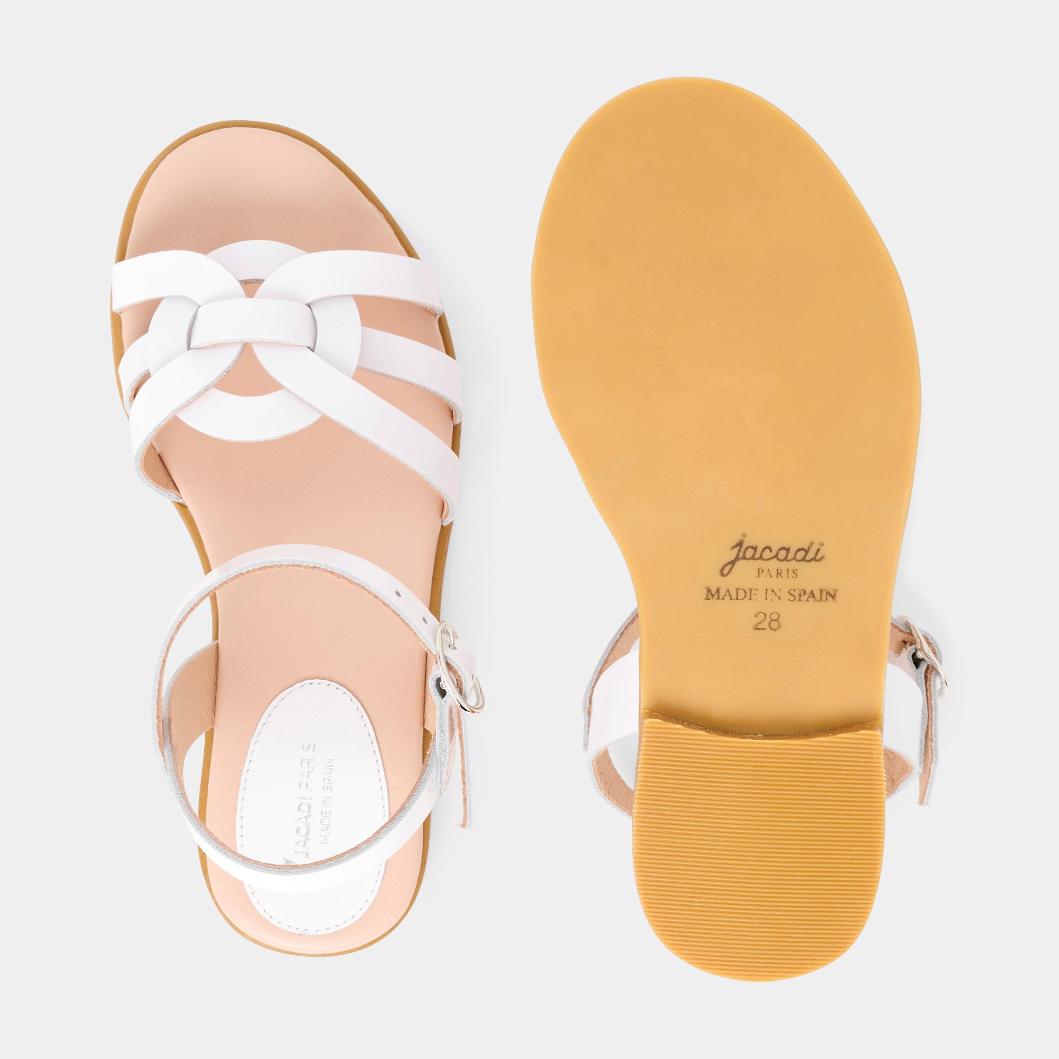 Girl patent leather sandals