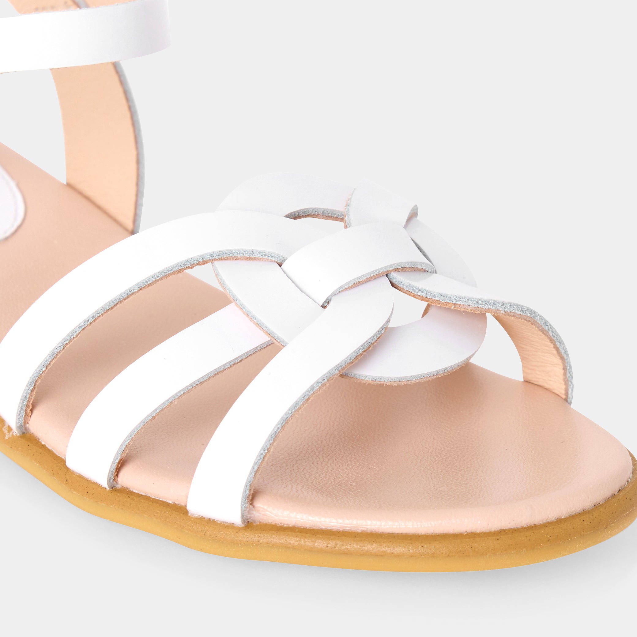 Girl patent leather sandals