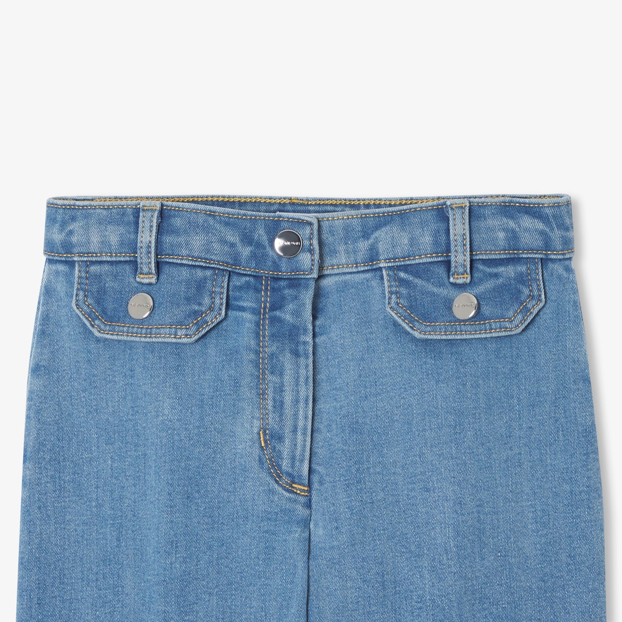Girl wide-leg jeans