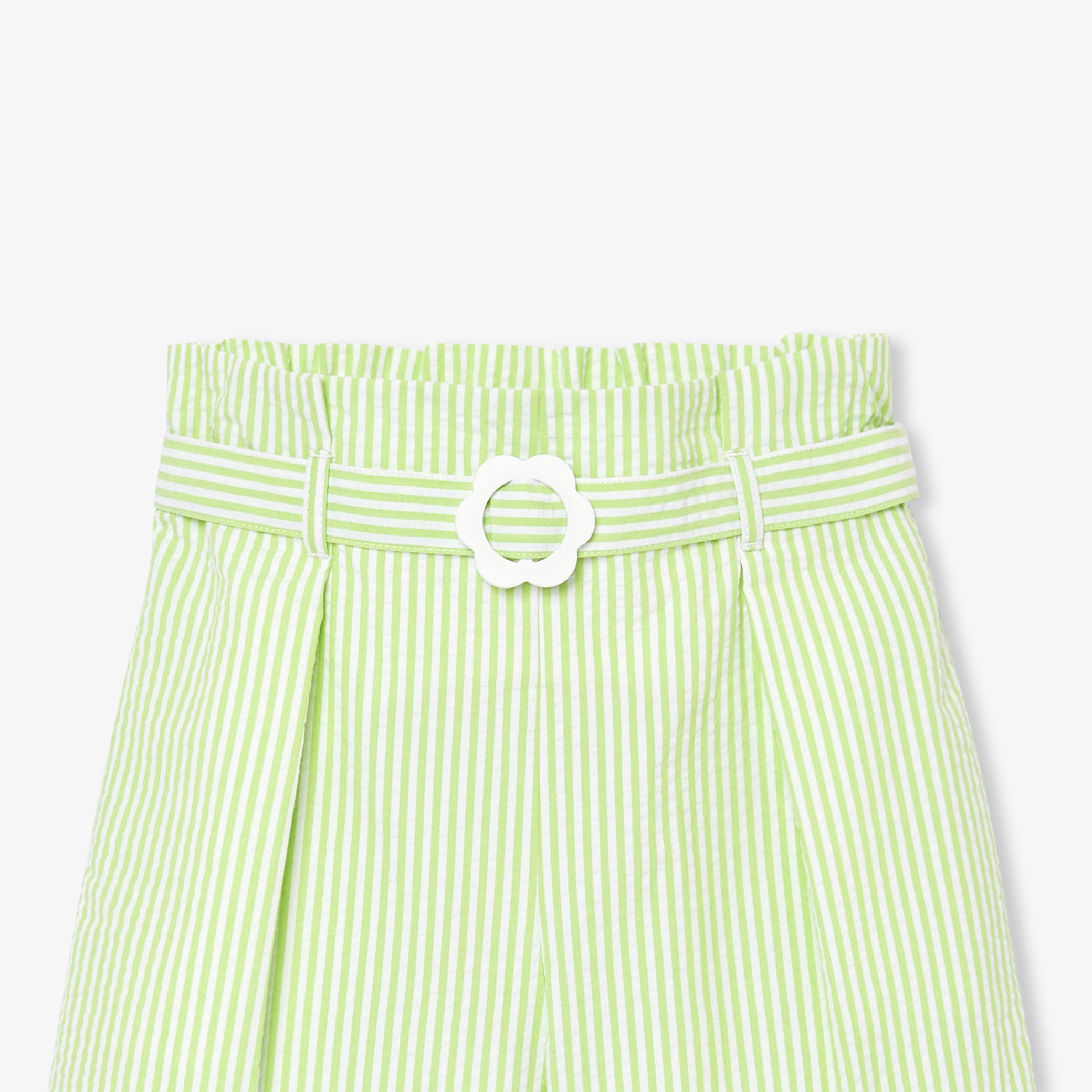 Girl seersucker shorts