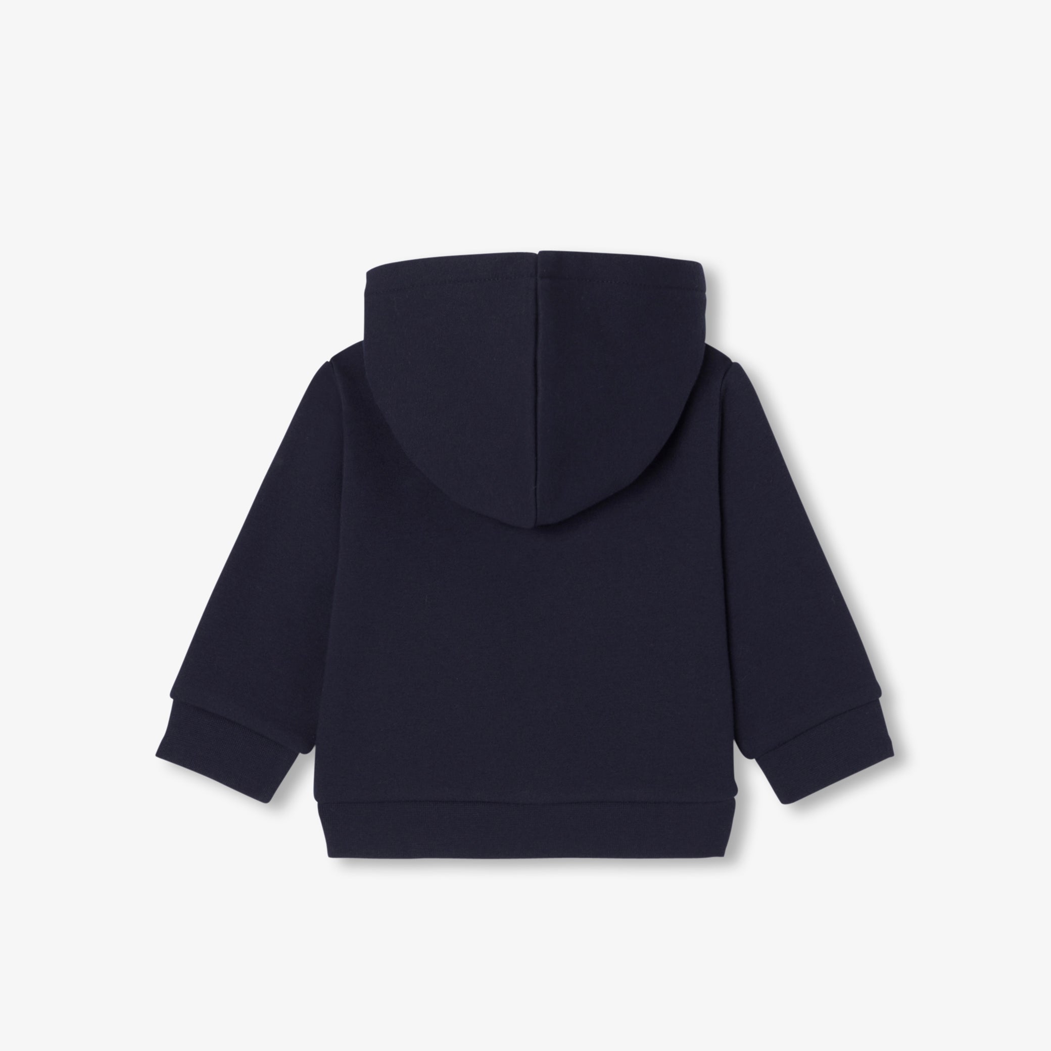 Baby boy fleece zip-up sweatshirt
