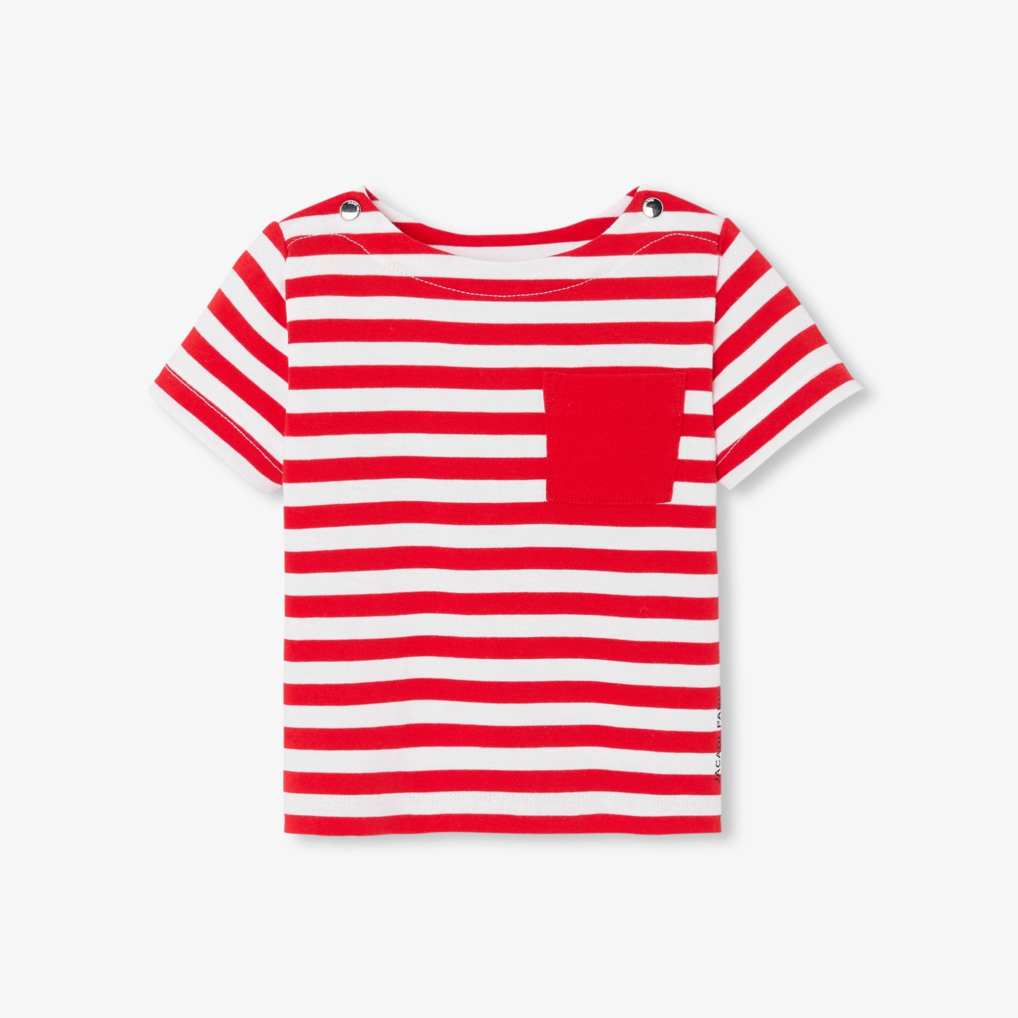 Baby boy short-sleeved Breton tee