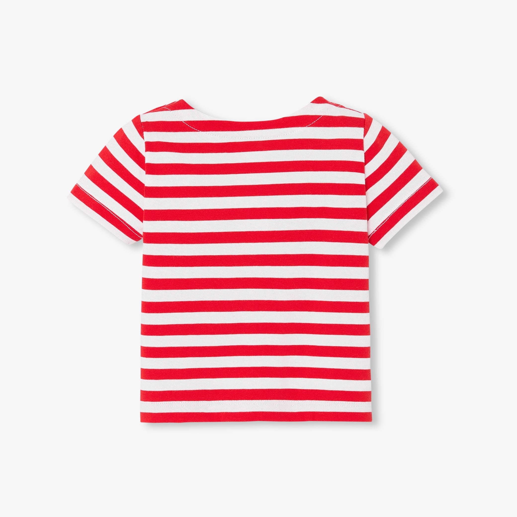 Baby boy short-sleeved Breton tee