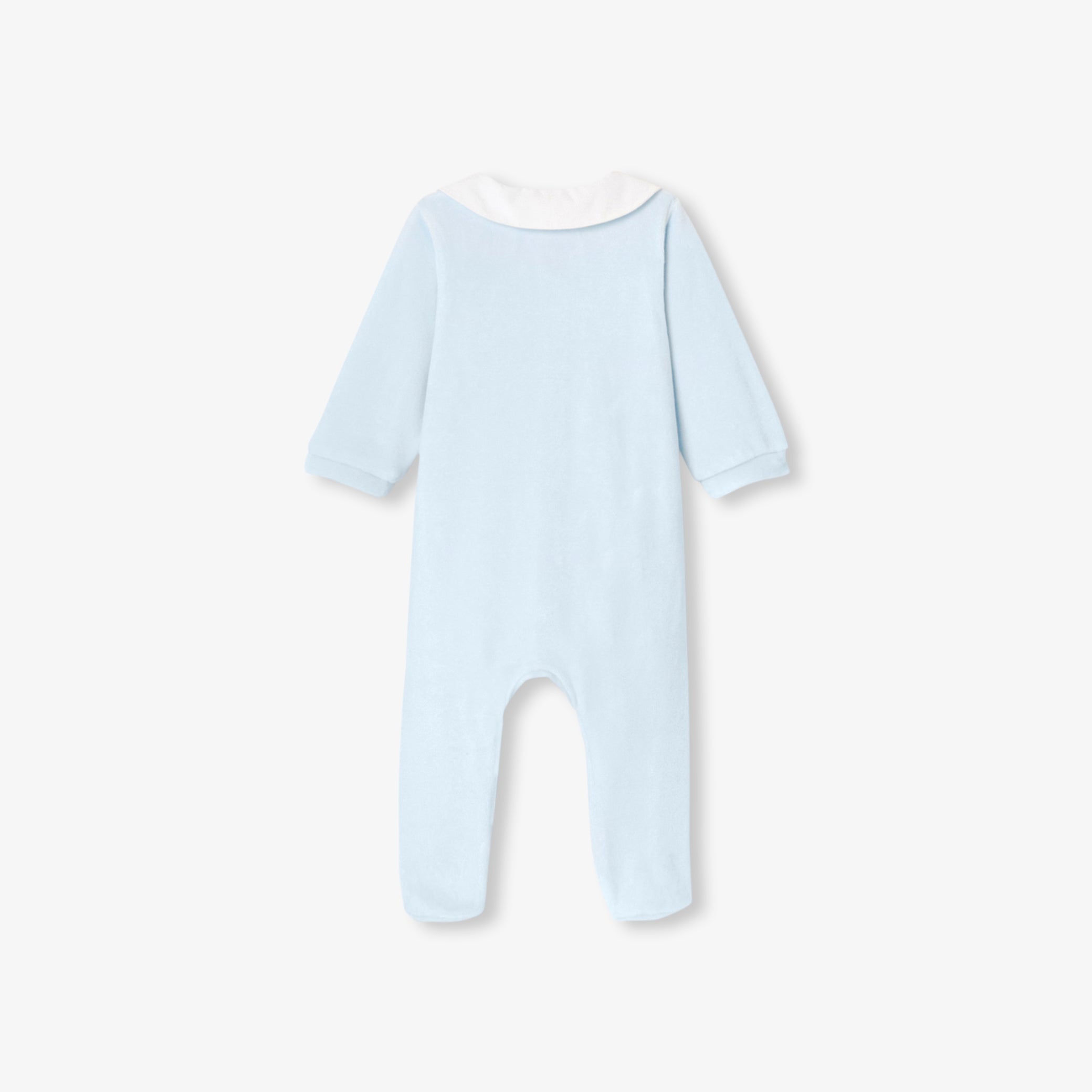 Baby boy velvet pajamas