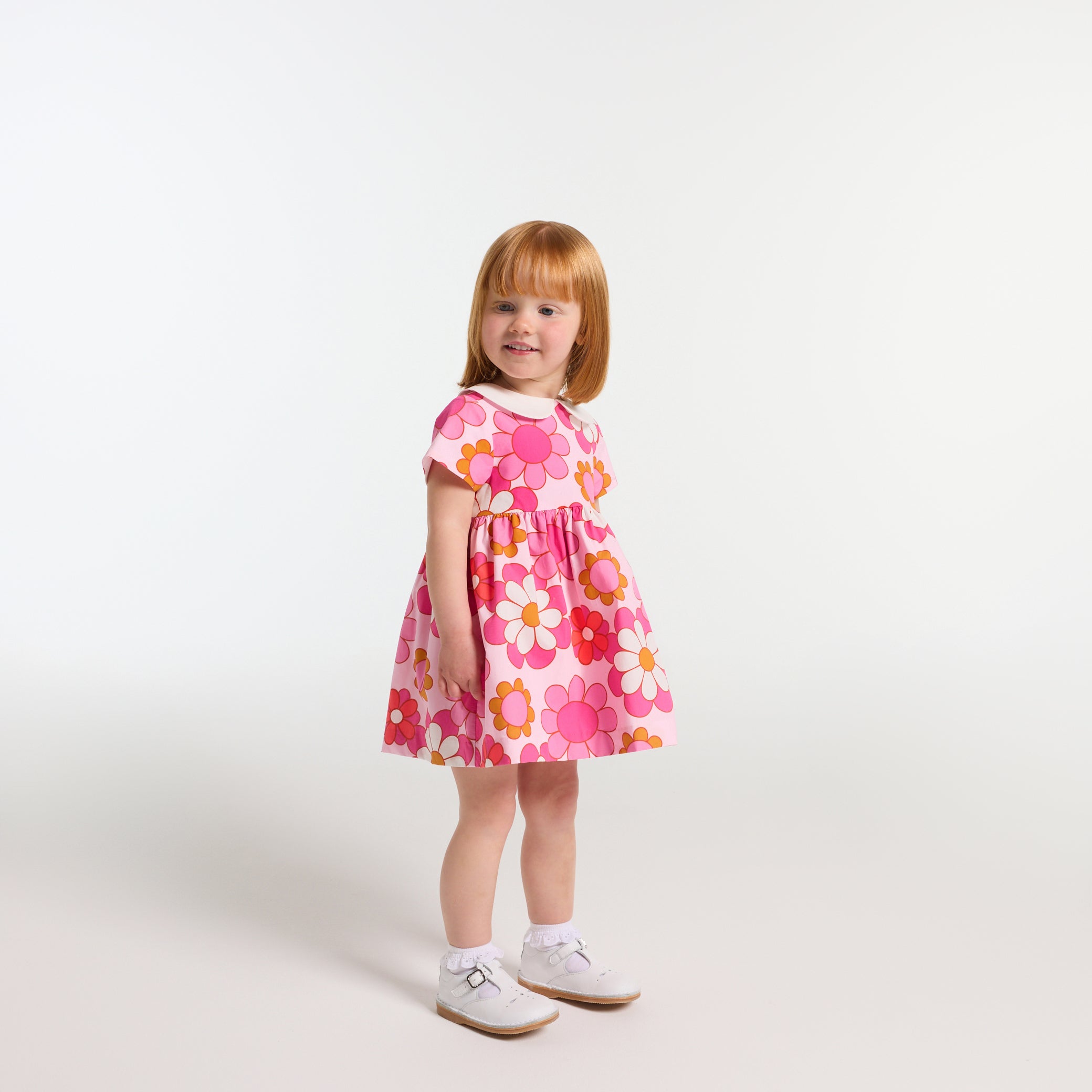Toddler girl floral dress