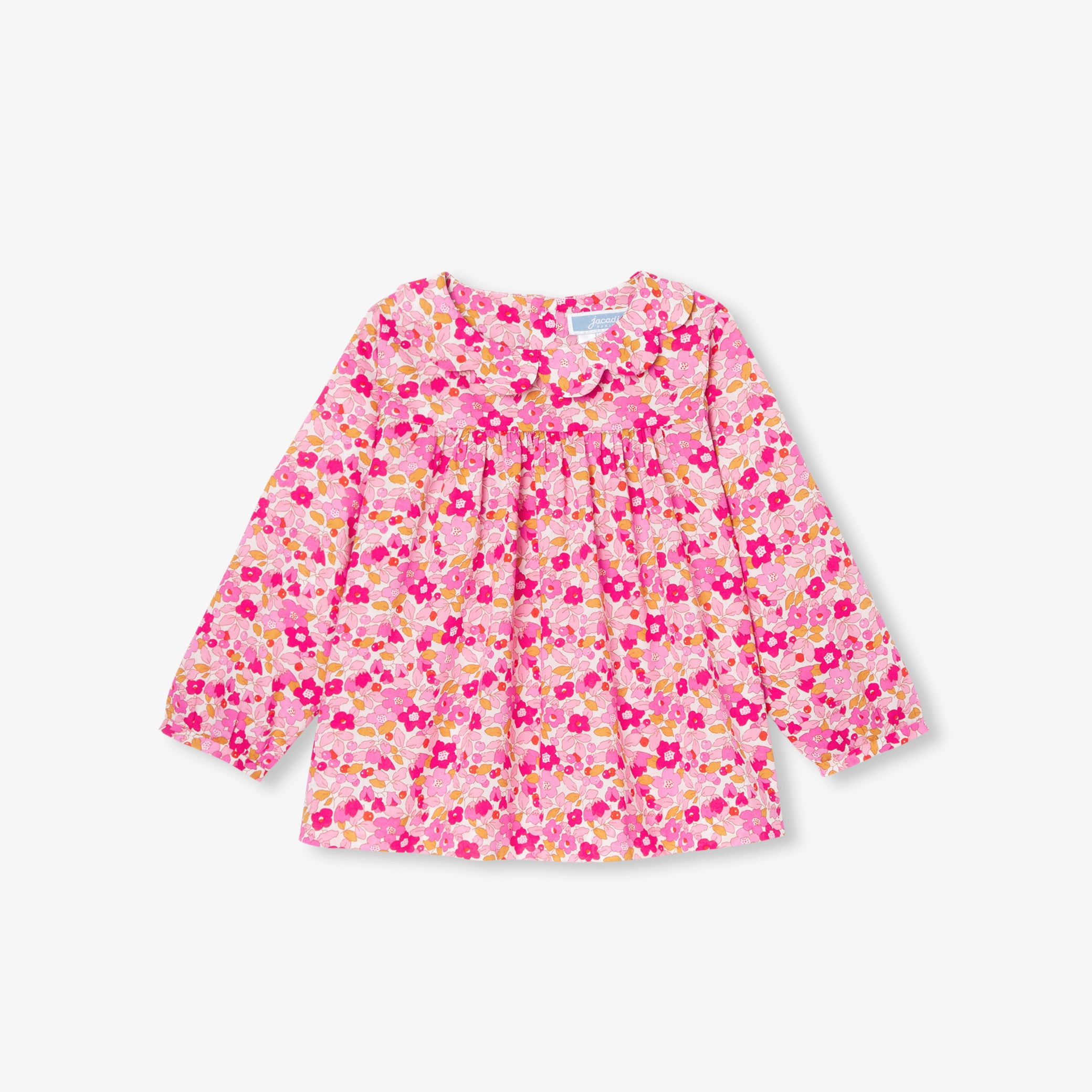 Toddler girl blouse in Liberty fabric