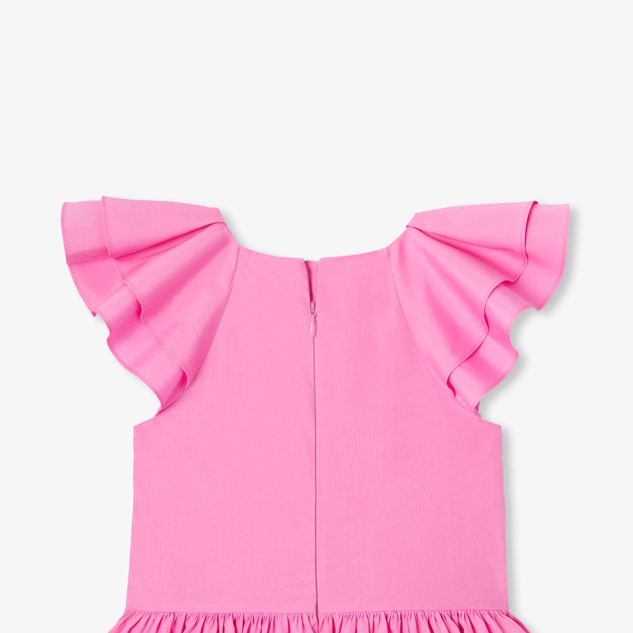 Girl dress in poplin