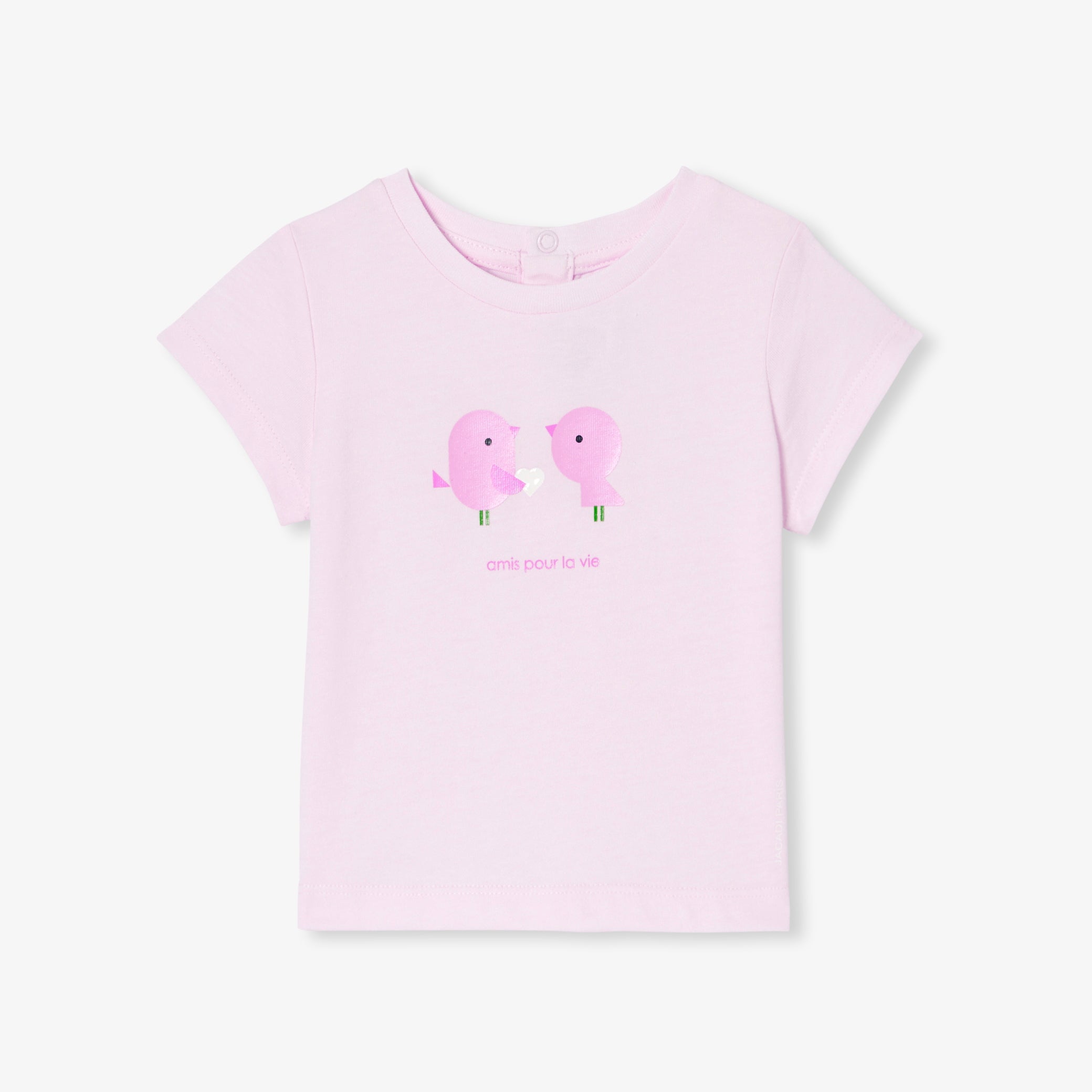 Baby girl short-sleeved T-shirt
