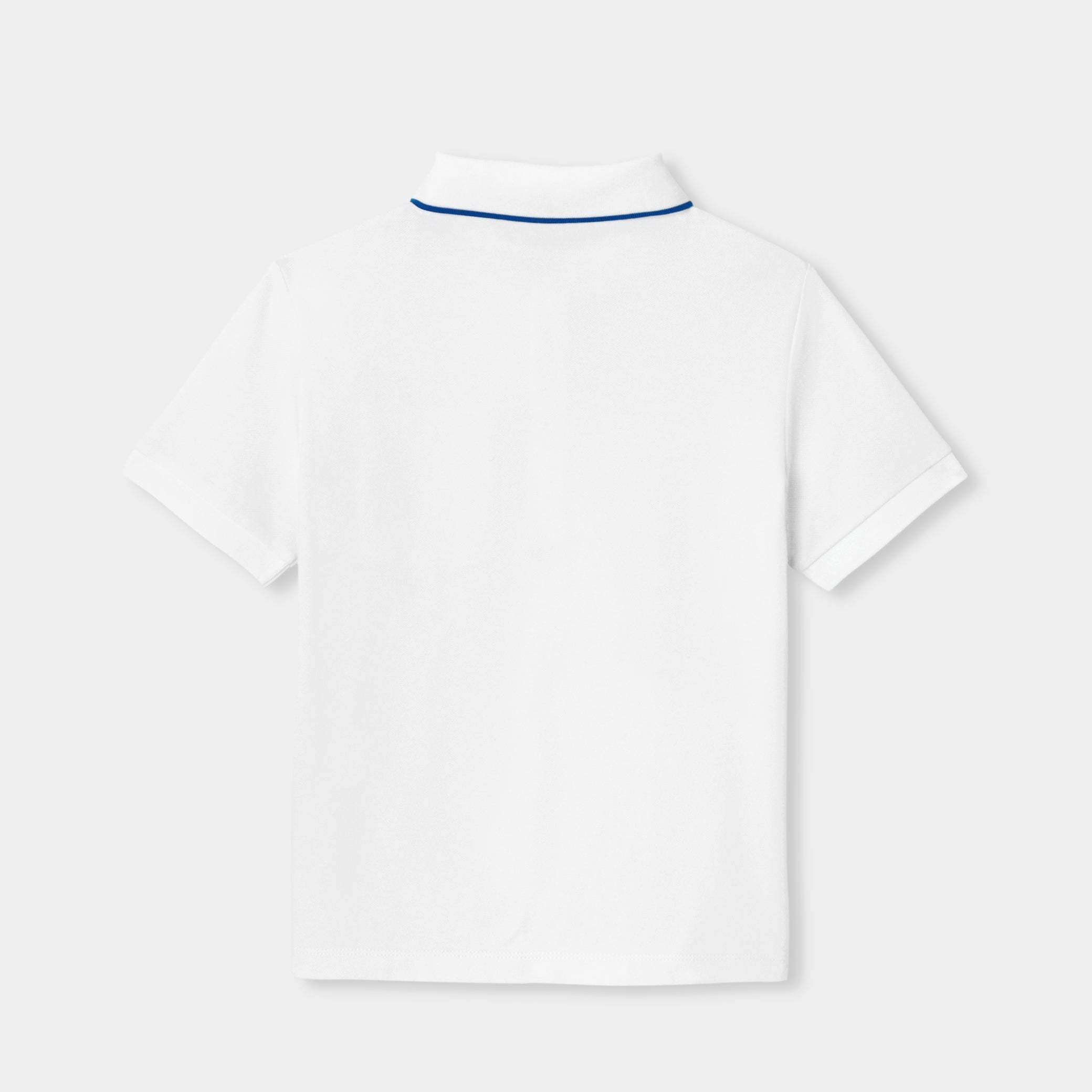 Boy polo shirt in cotton piqué