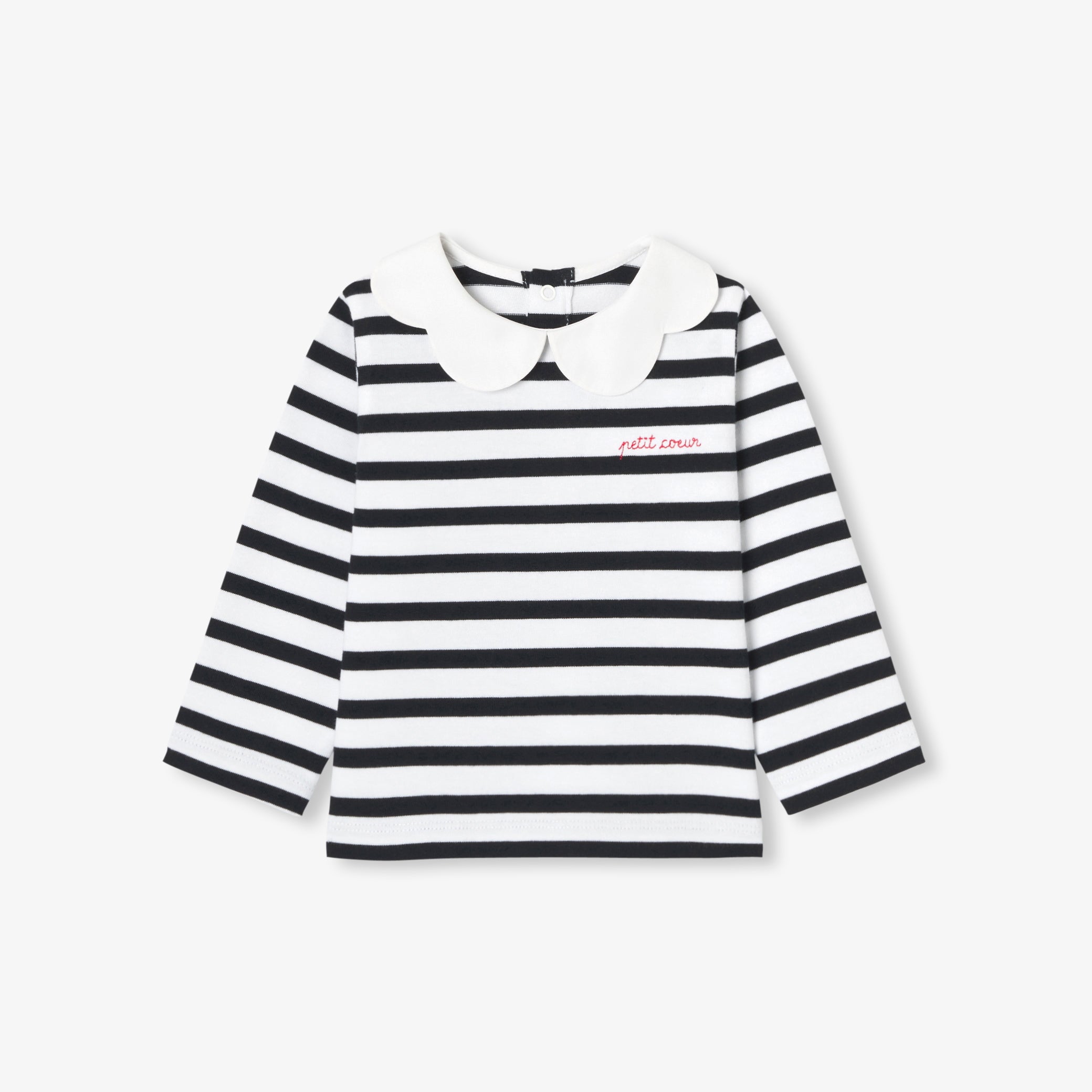 Baby girl Breton tee