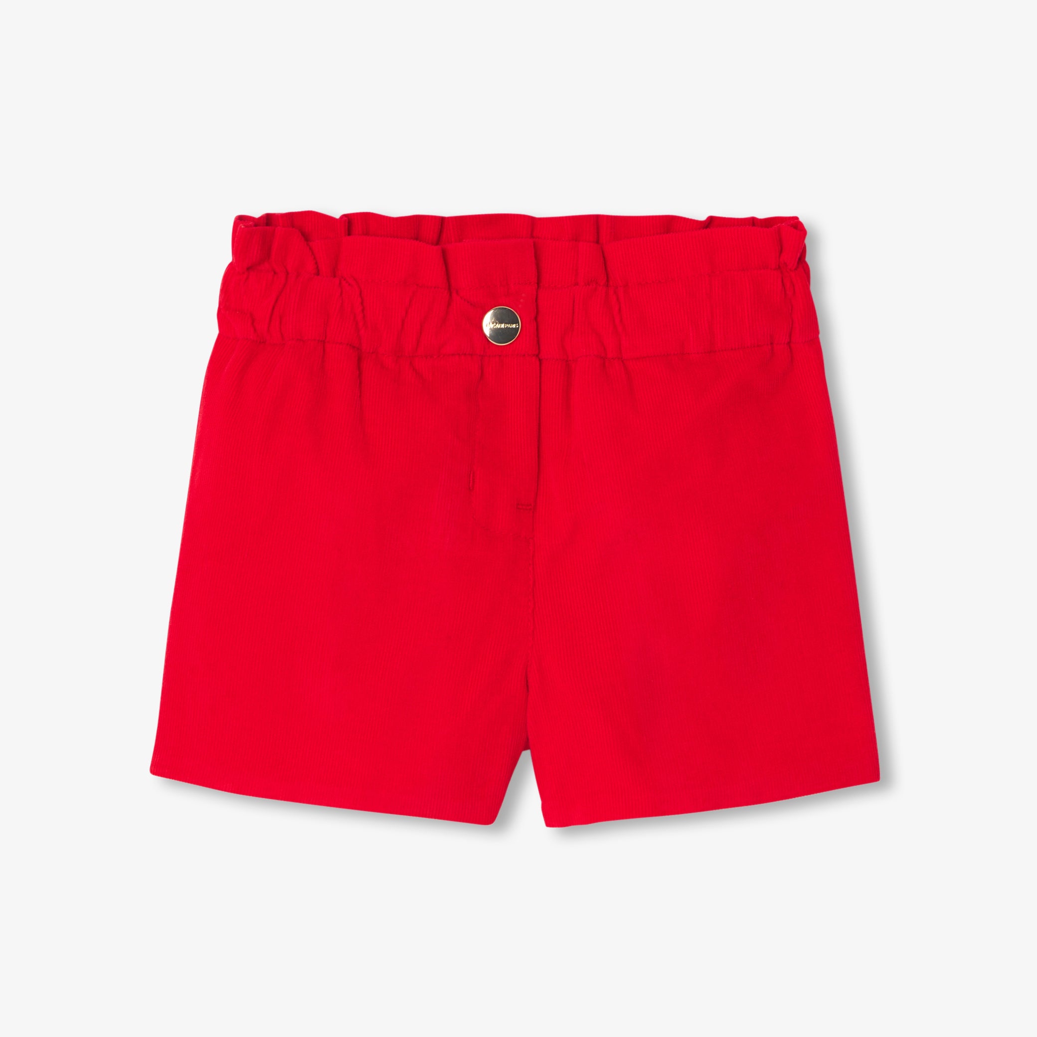 Toddler girl shorts in milleraies velvet