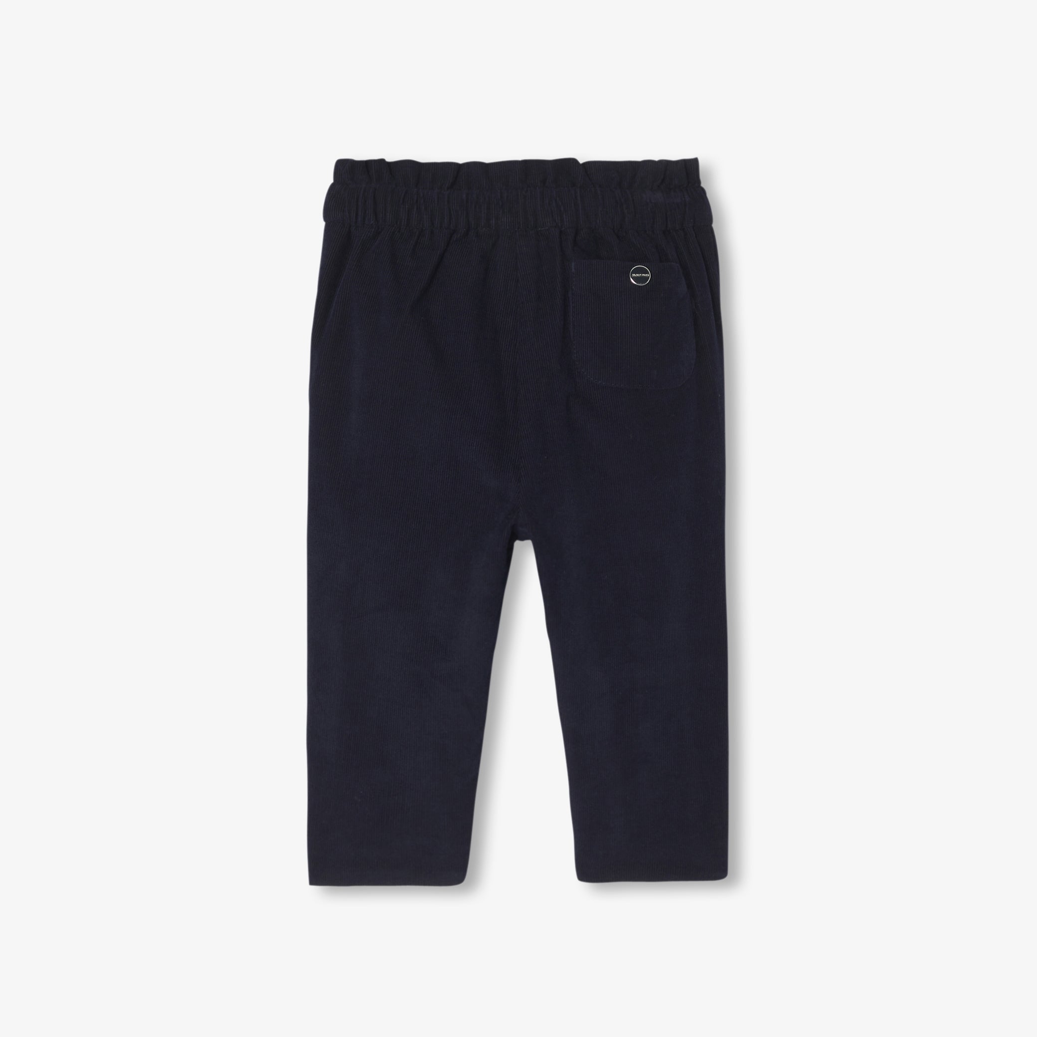 Baby girl pants in milleraies velvet