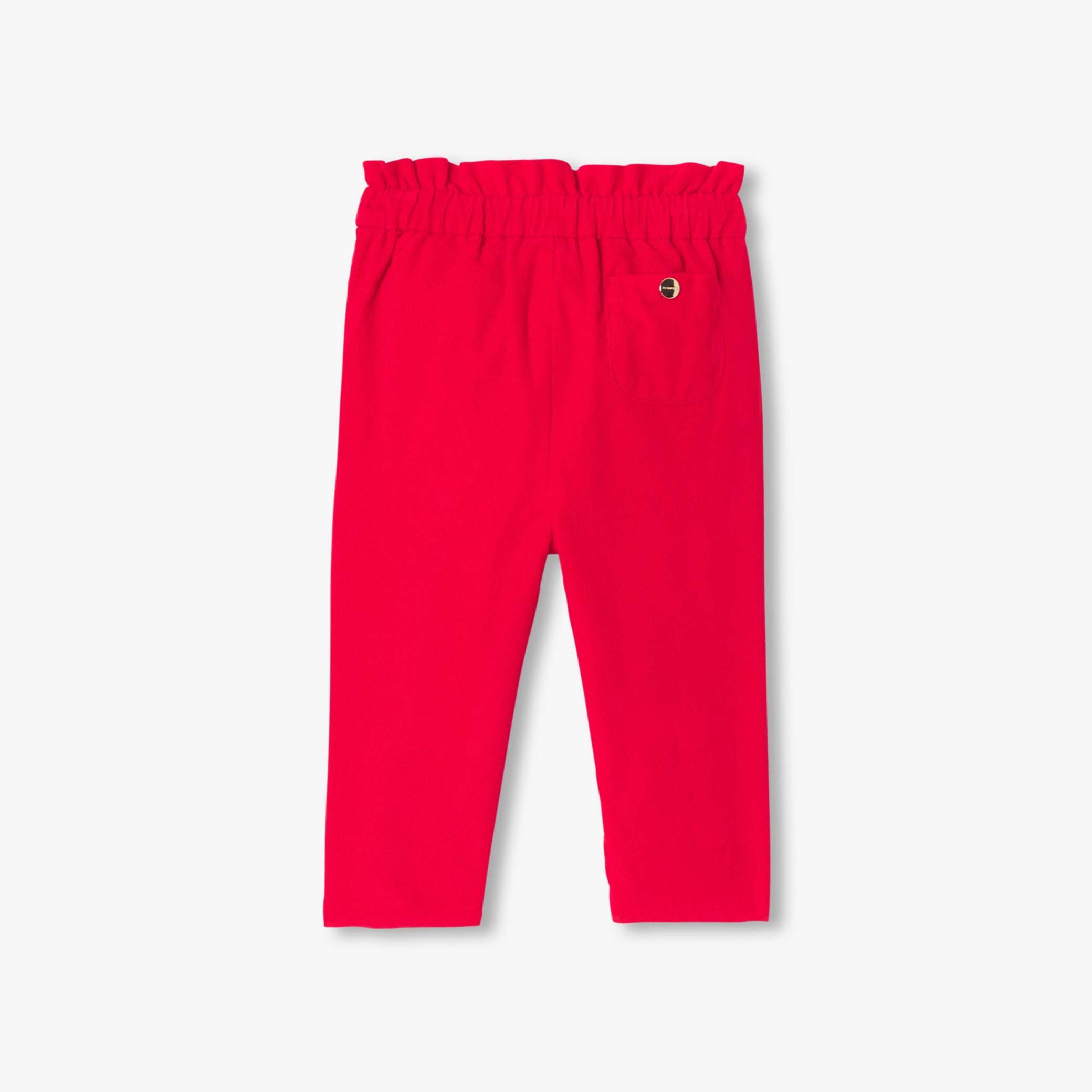 Toddler girl pants in milleraies velvet