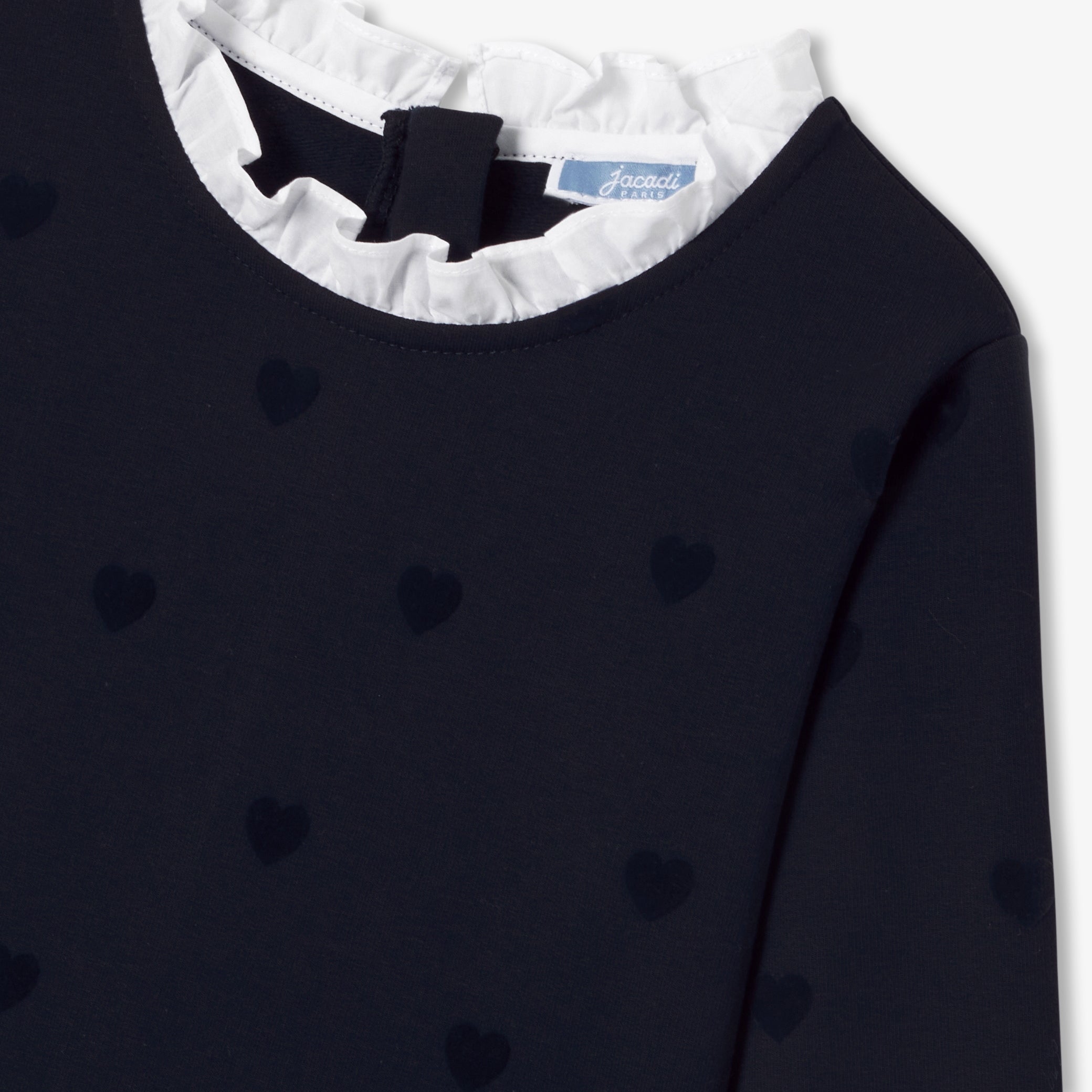 Girl heart motif dress