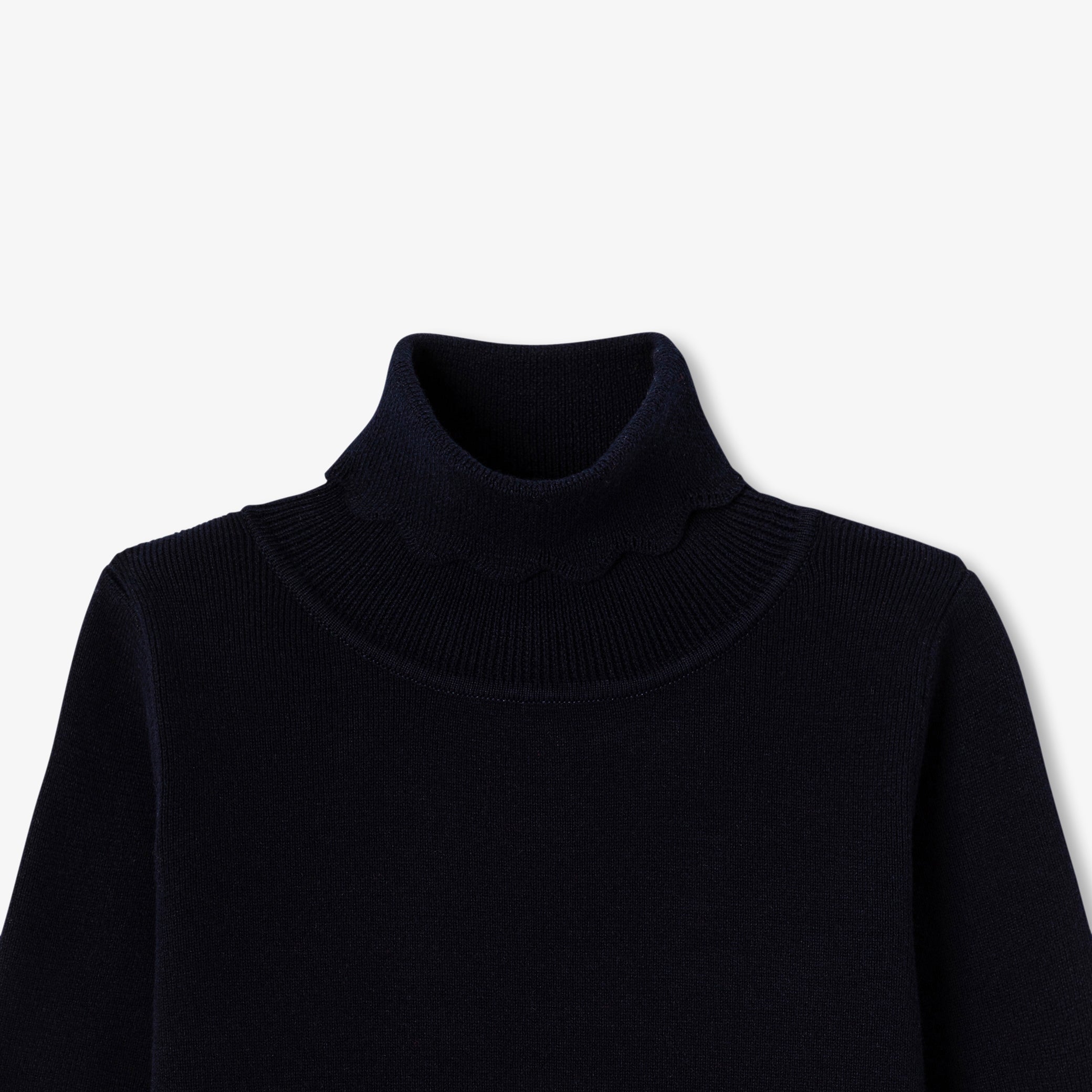 Girl turtleneck sweater
