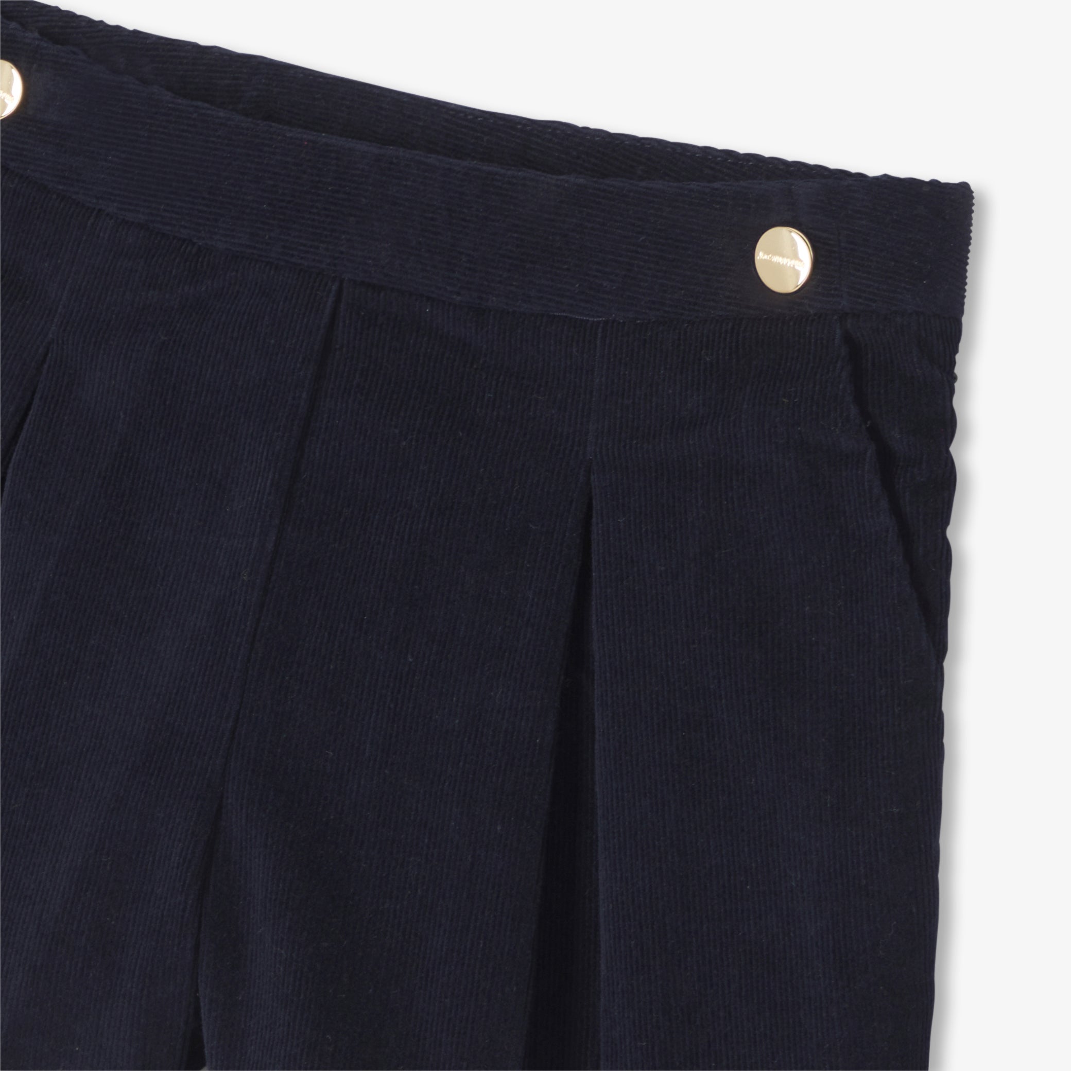 Girl velvet skort