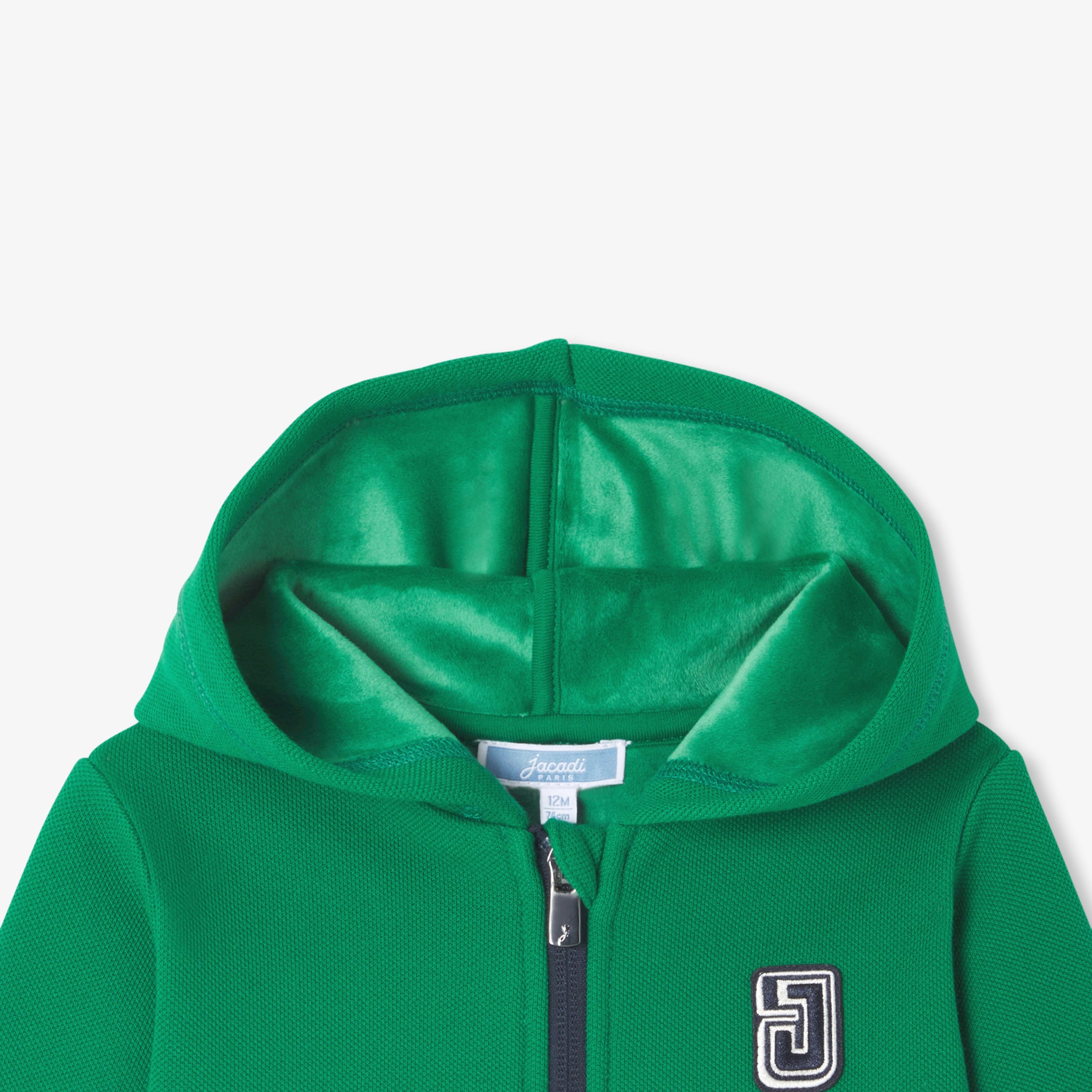 Baby boy zip-up sweatshirt
