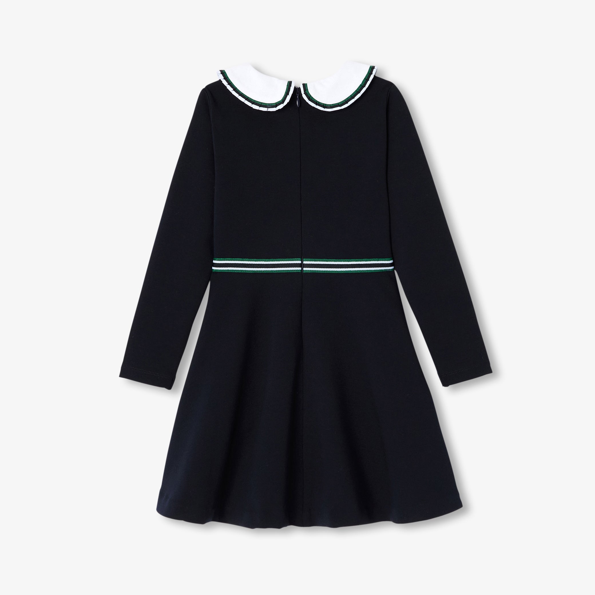 Girl dress in milano knit