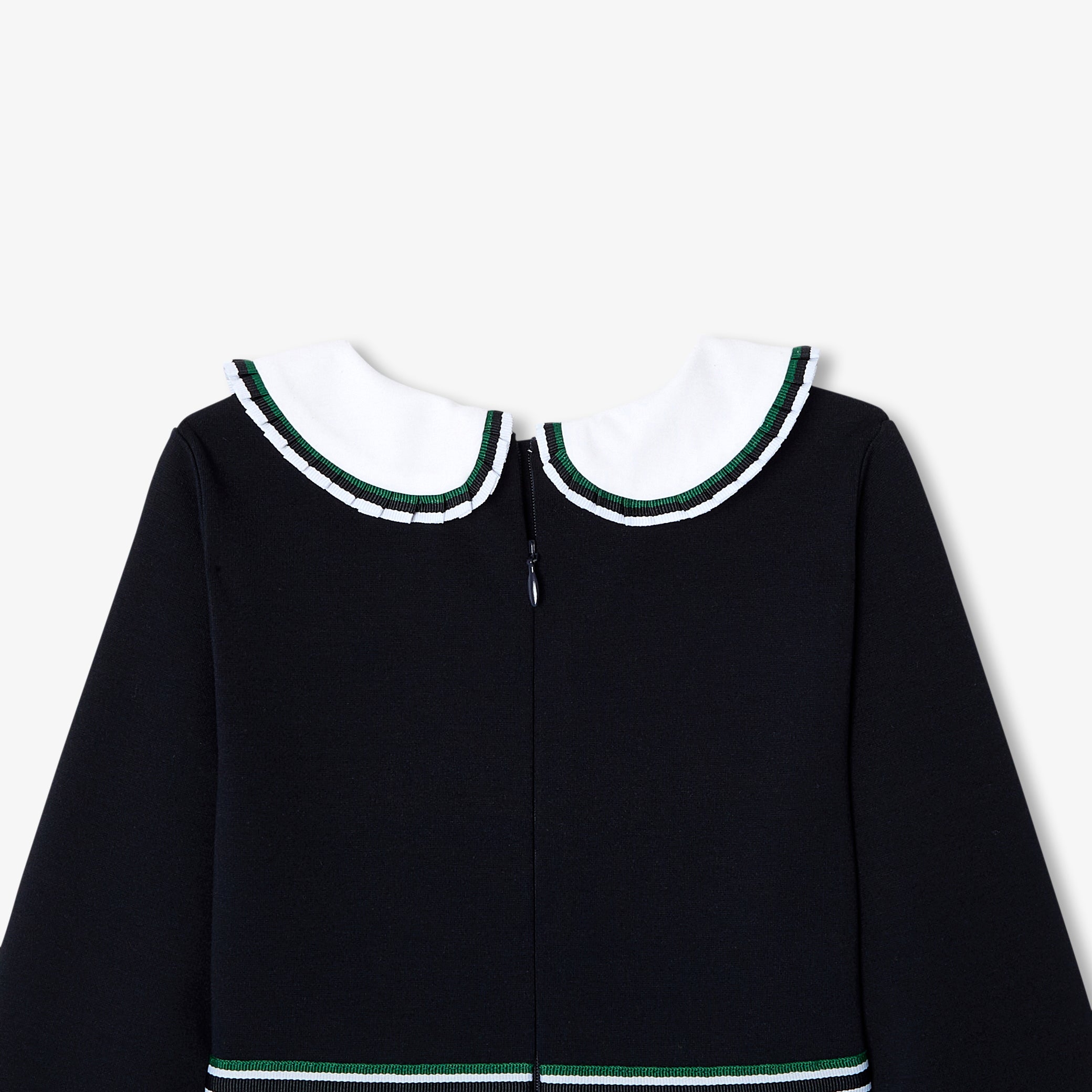Girl dress in milano knit