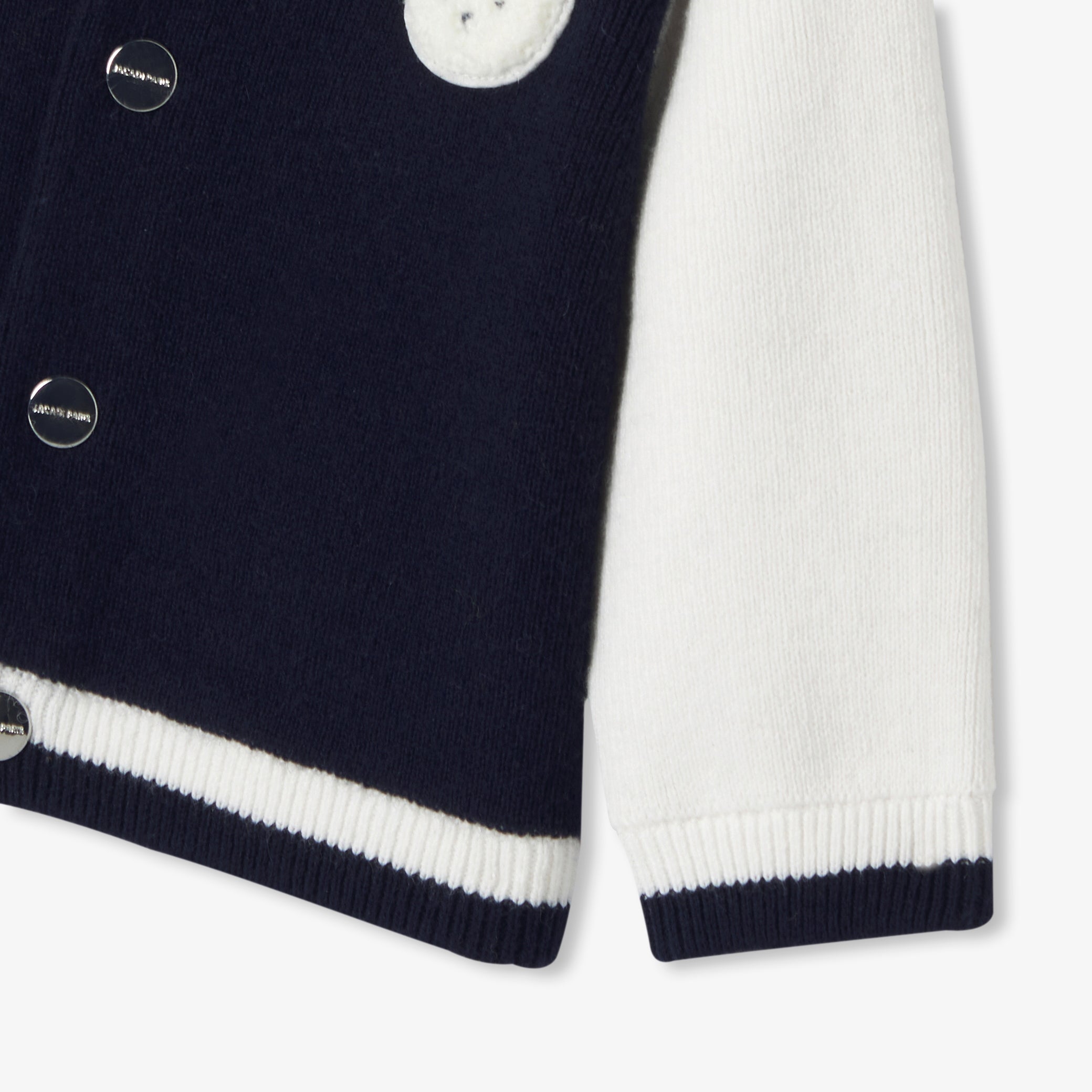 Baby boy Varsity-style cardigan