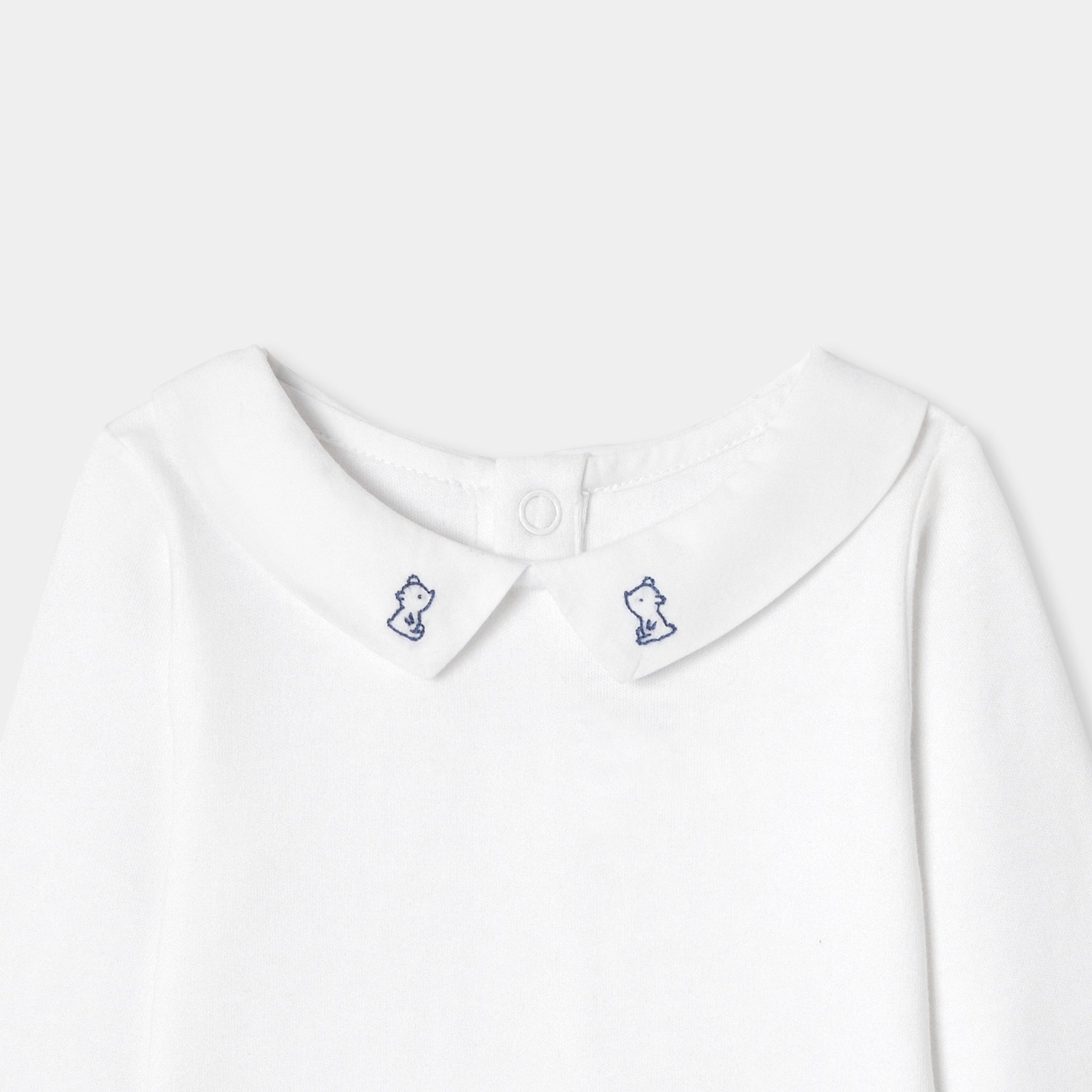 Baby boy long-sleeved bodysuit