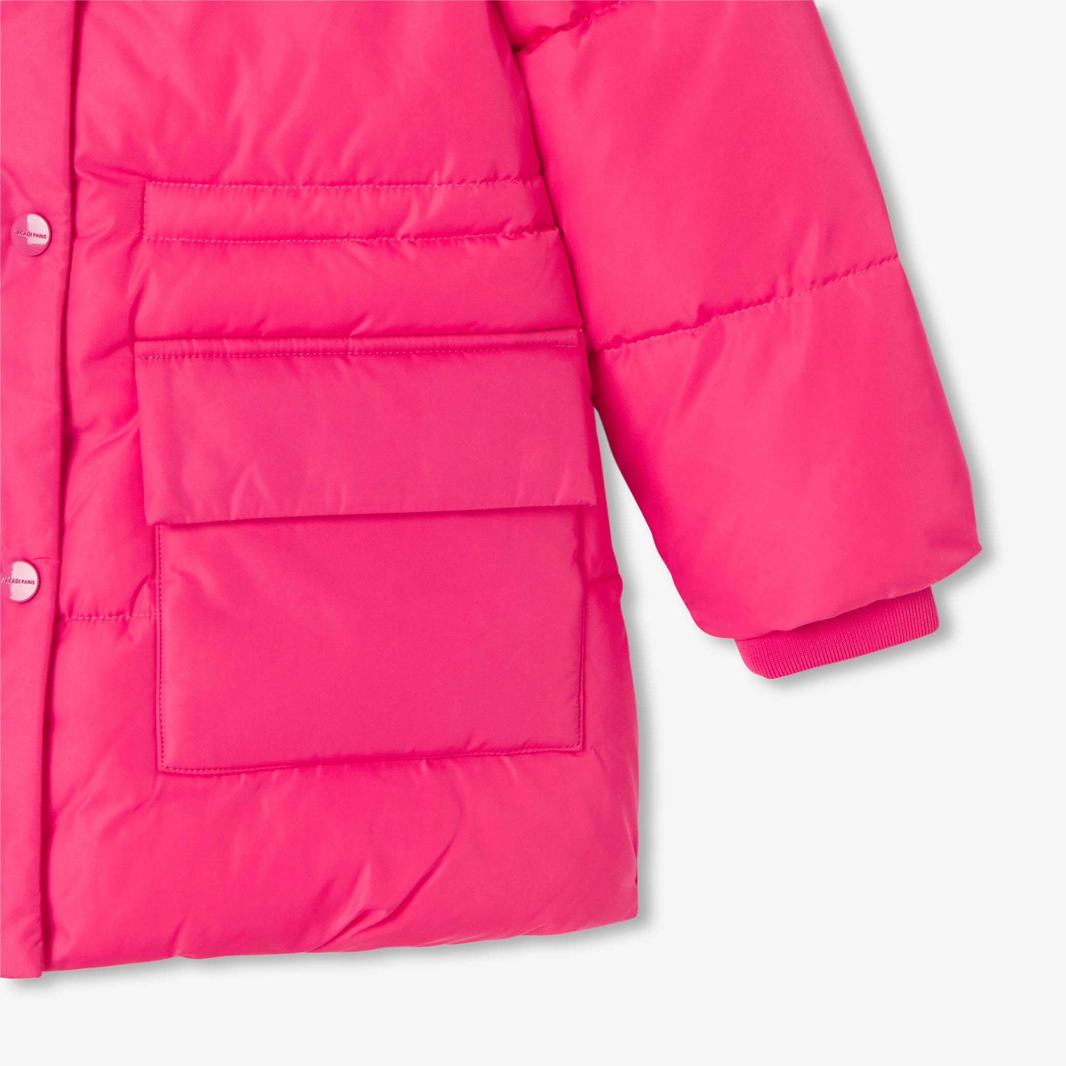 Girl long down jacket