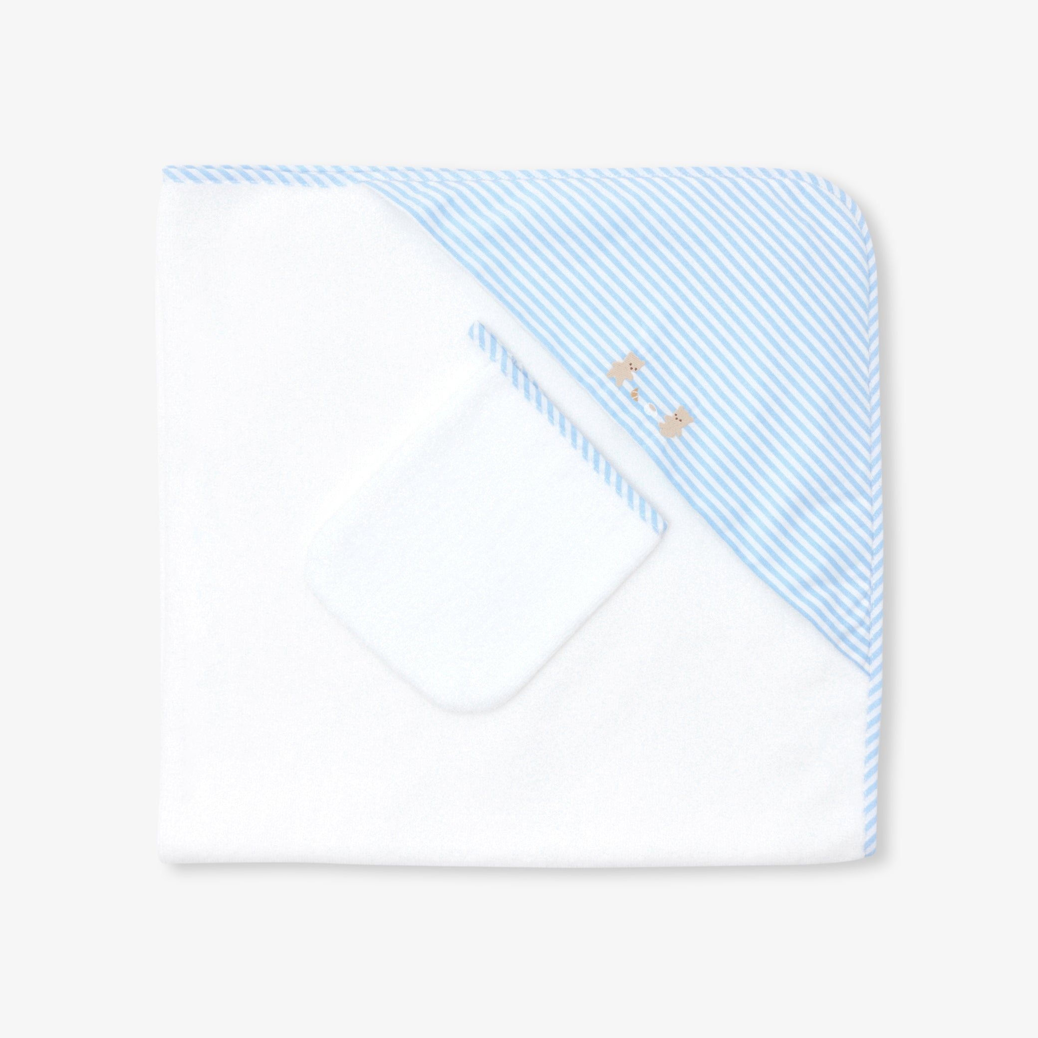 Cotton terry bath set