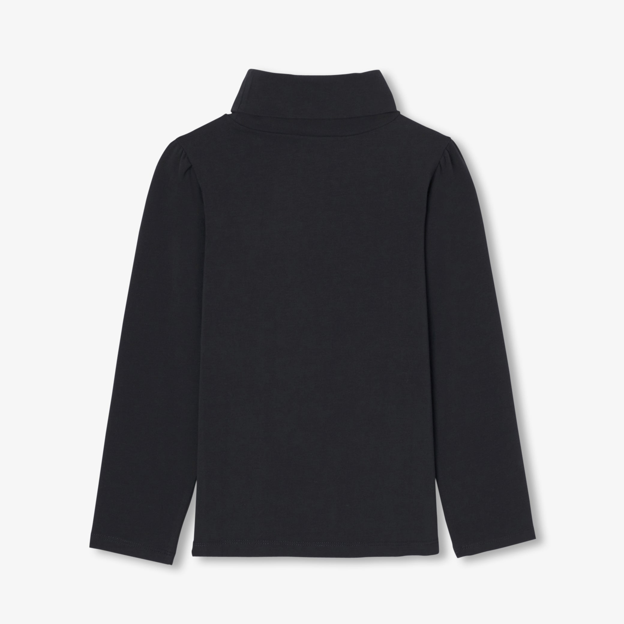 Girl jersey turtleneck