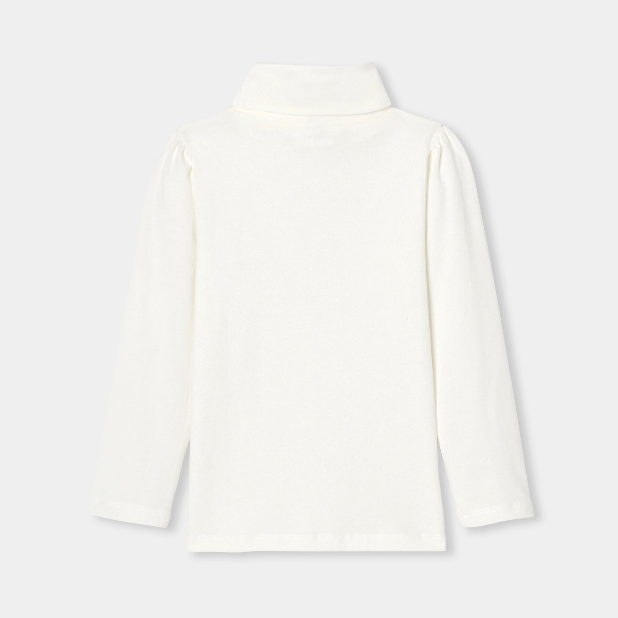 Girl jersey turtleneck