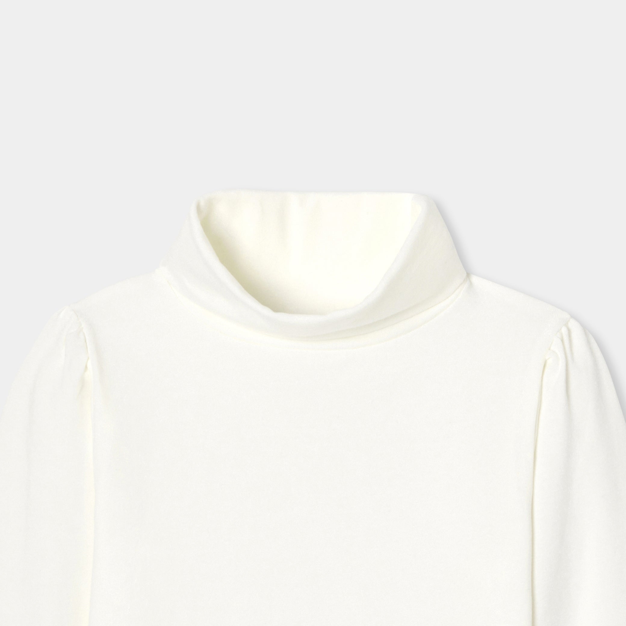 Girl jersey turtleneck