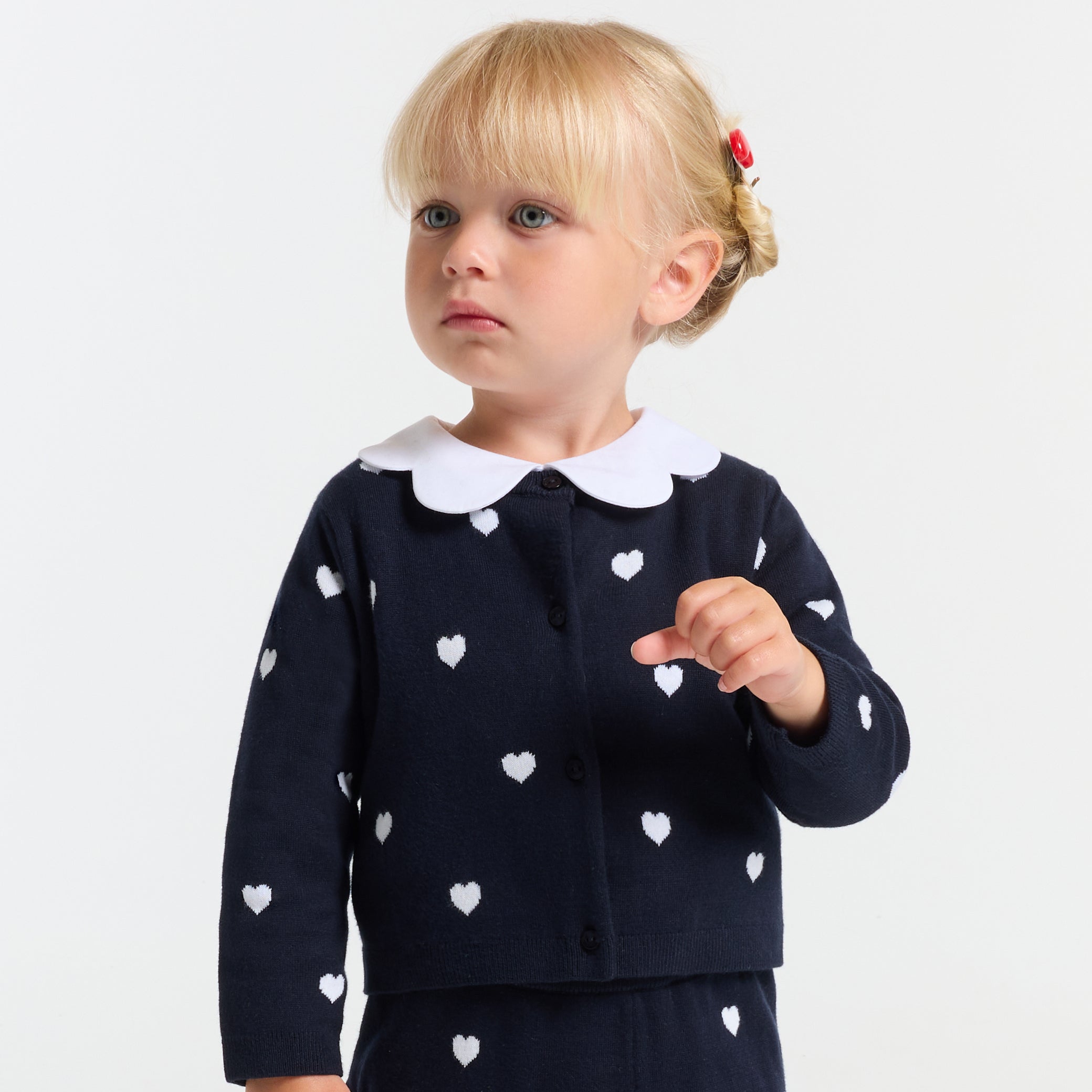 Baby girl cotton cardigan