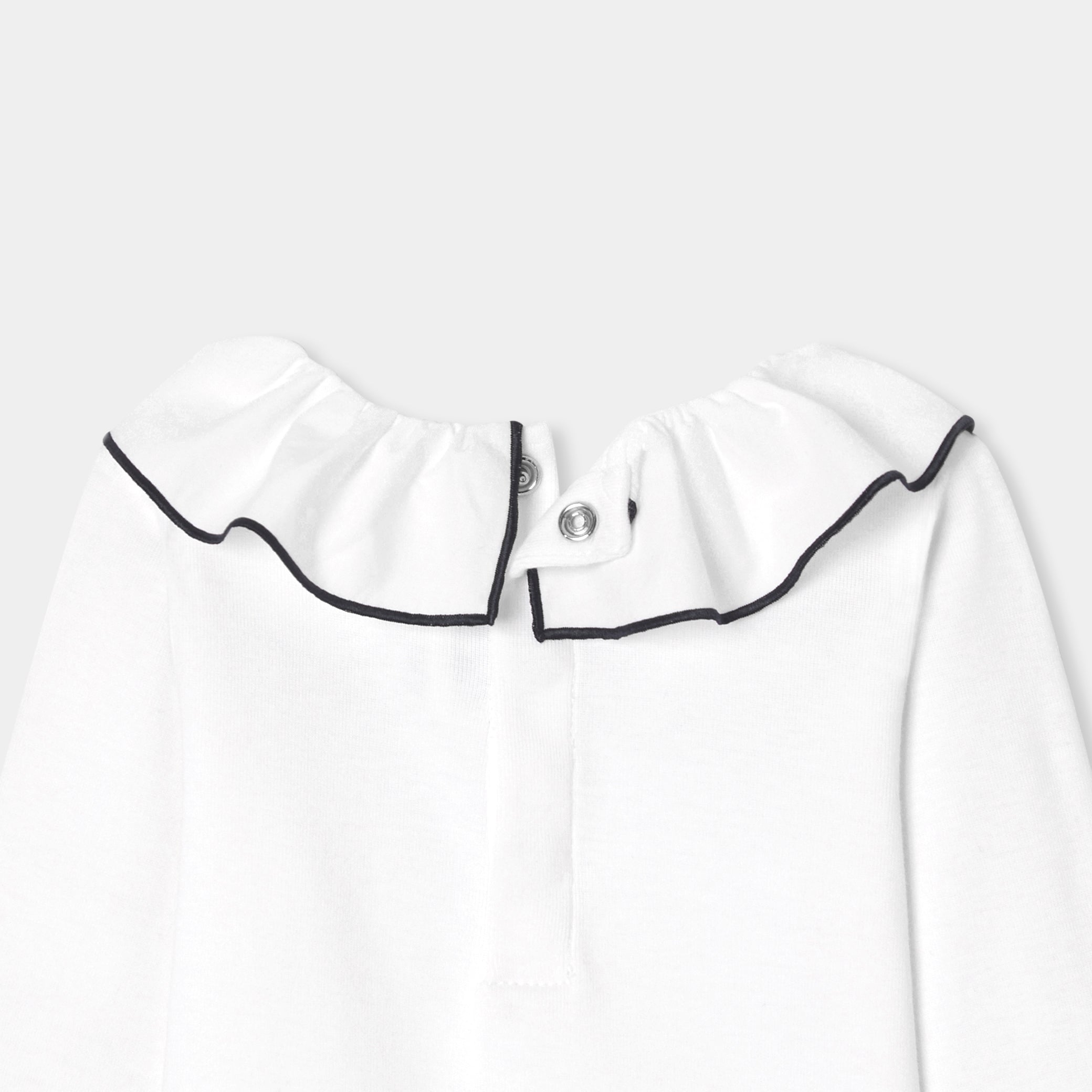 Baby girl long-sleeved bodysuit