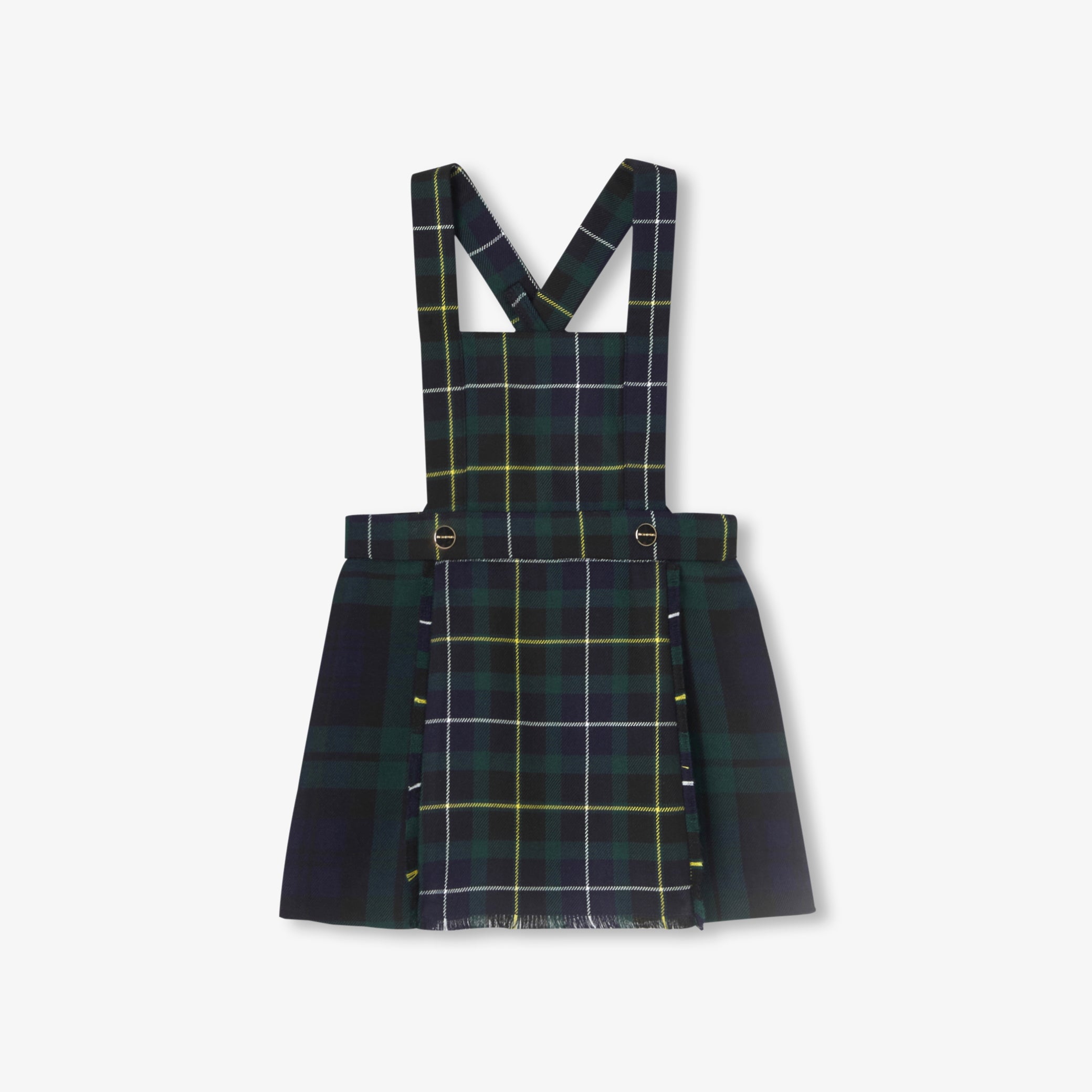 Toddler girl tartan dress