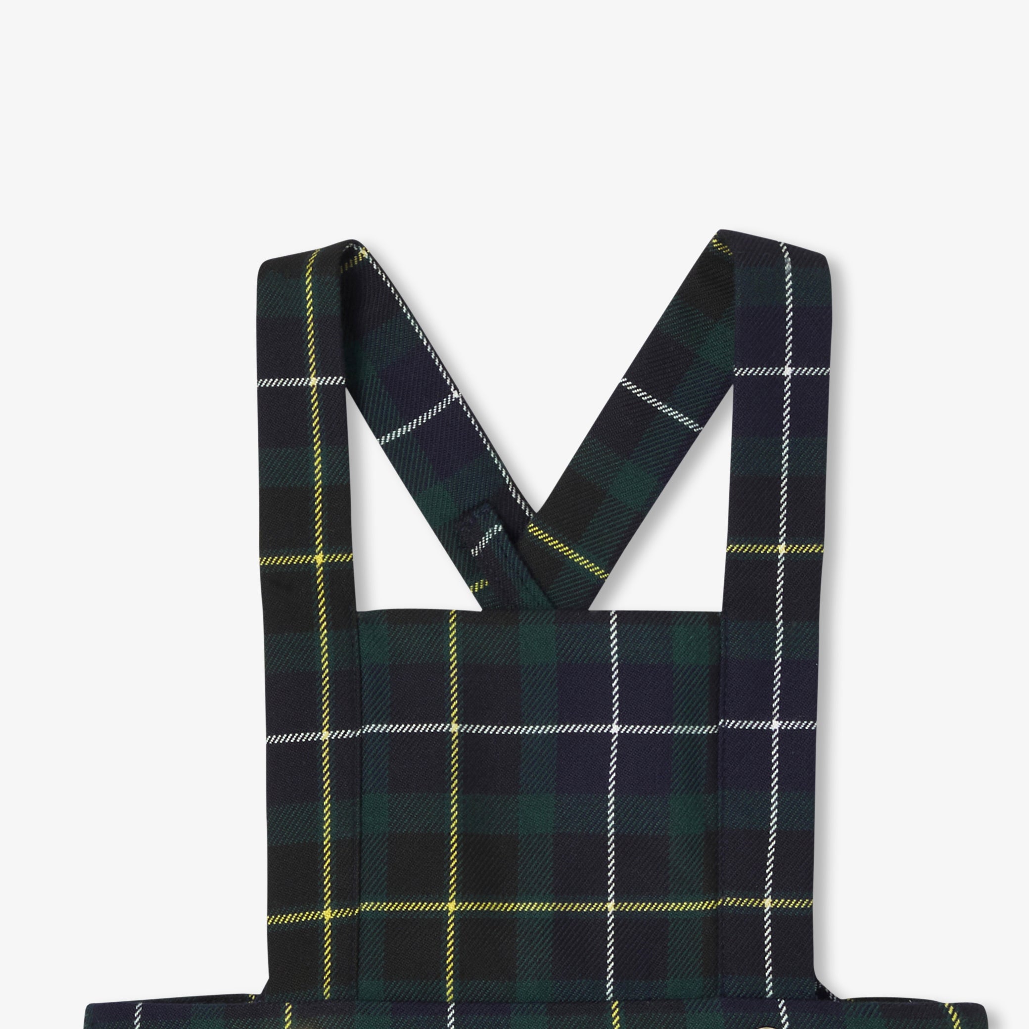 Toddler girl tartan dress