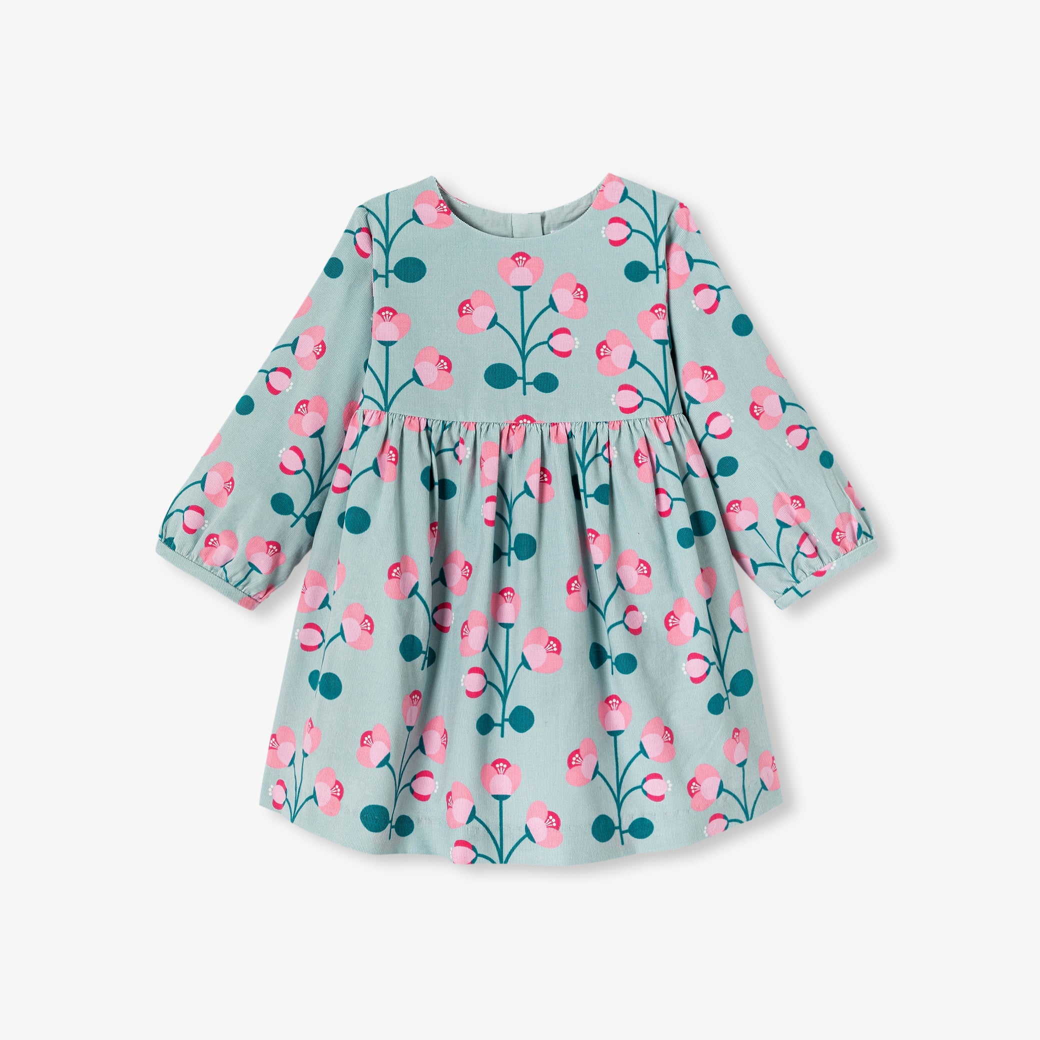 Toddler girl velvet dress