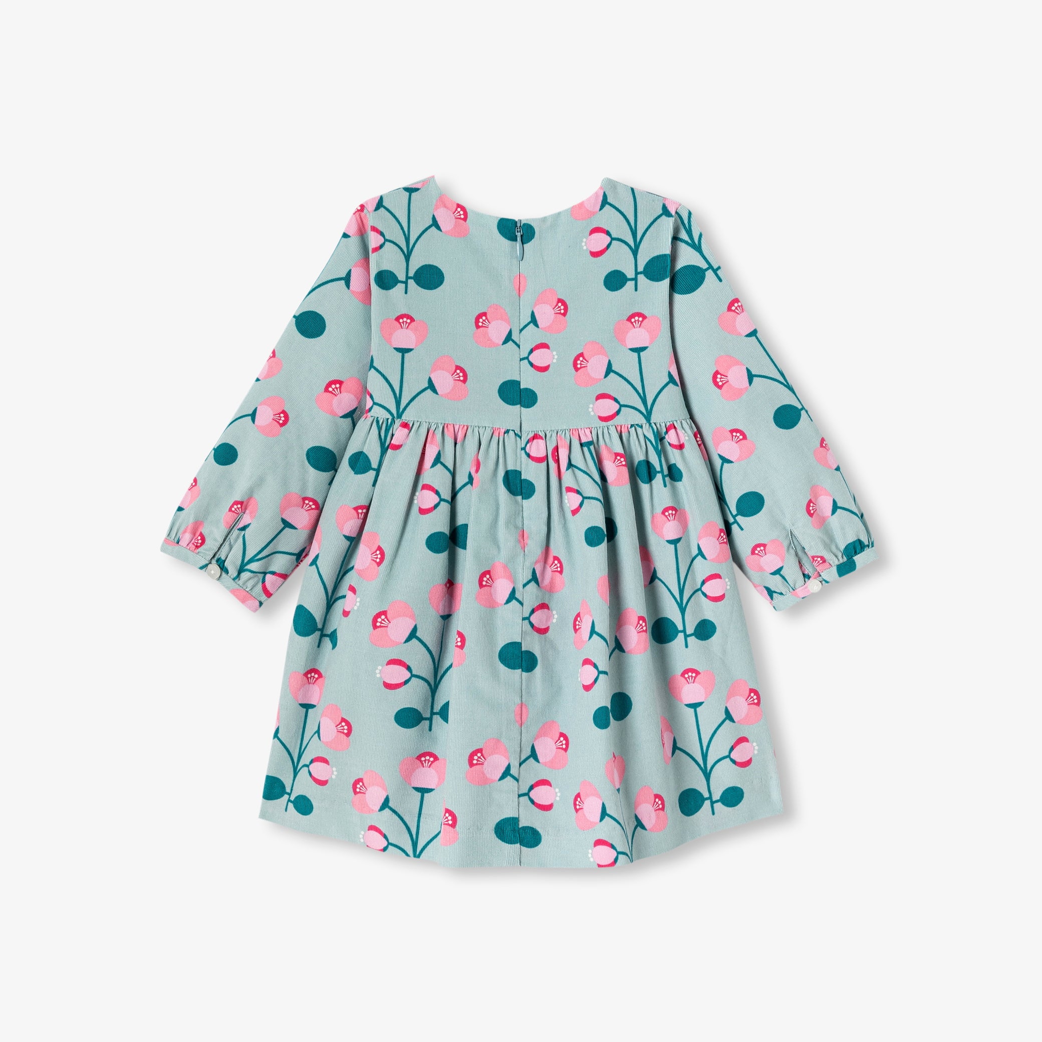 Toddler girl velvet dress