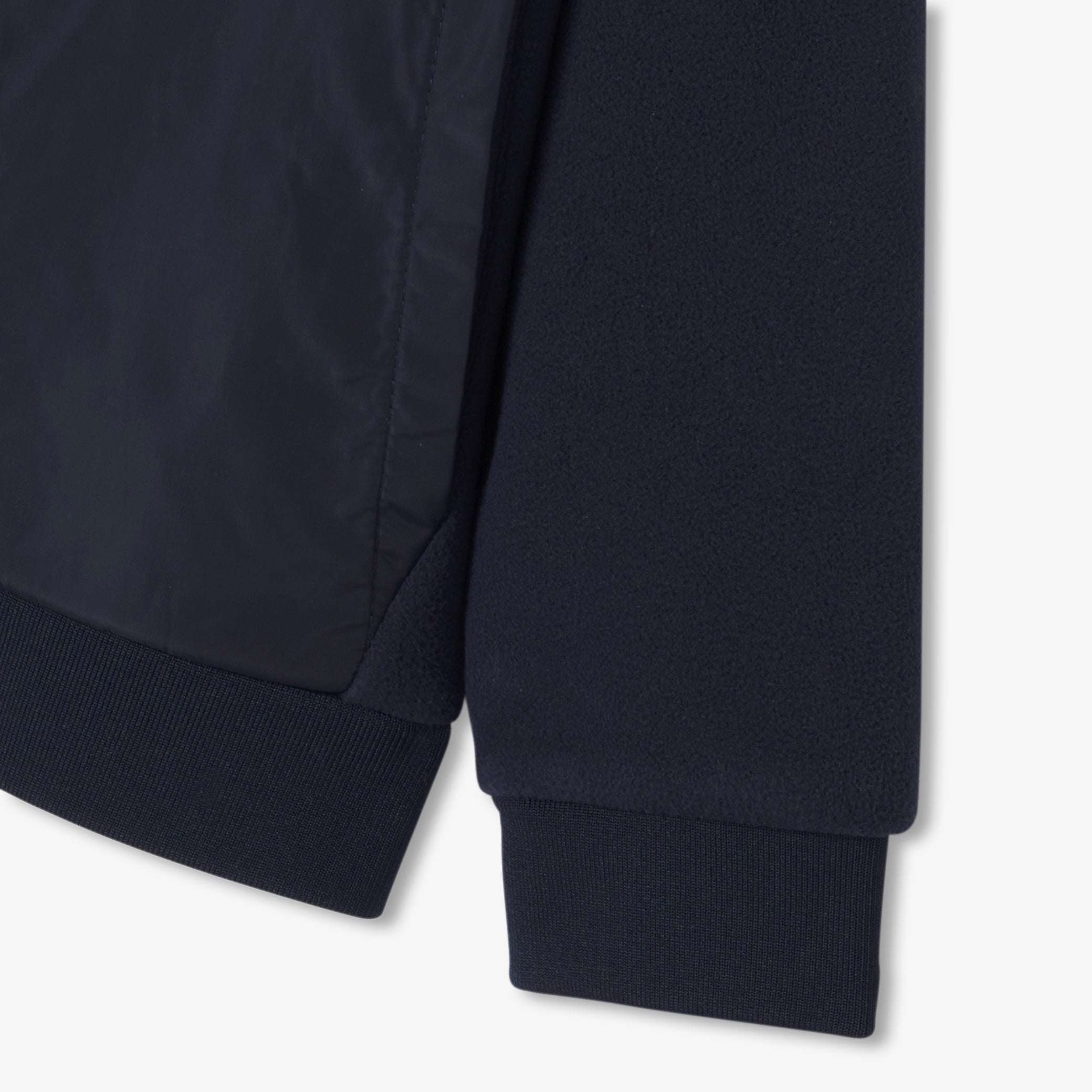 Boy zip-up fleece hoodie