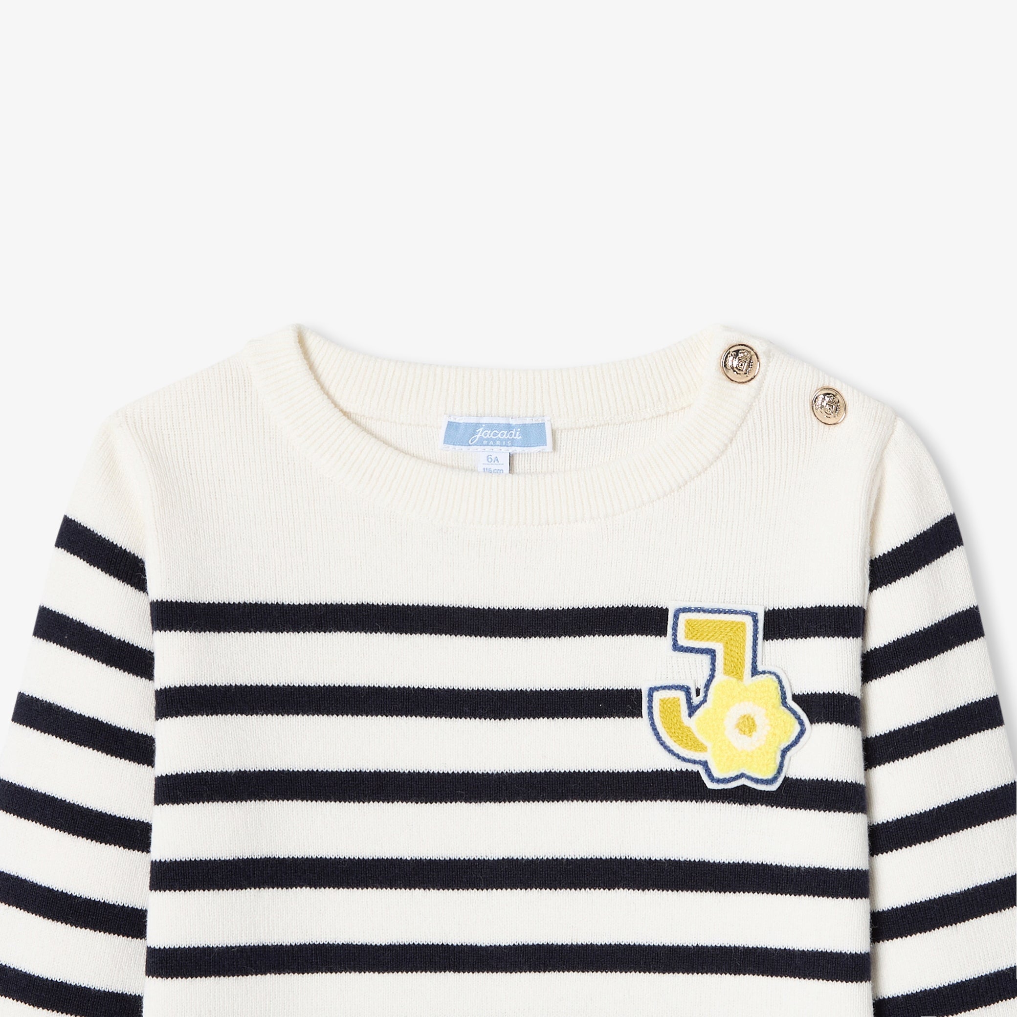Girl striped sweater