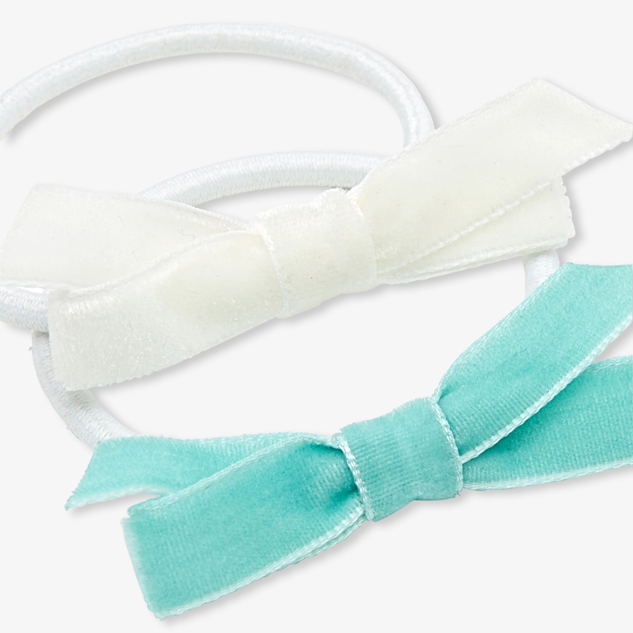 Girl duo of elastic band