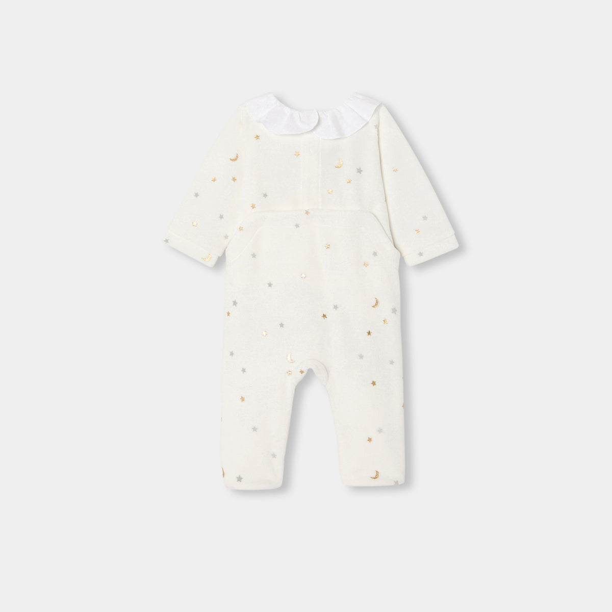Baby girl velvet Christmas pajamas